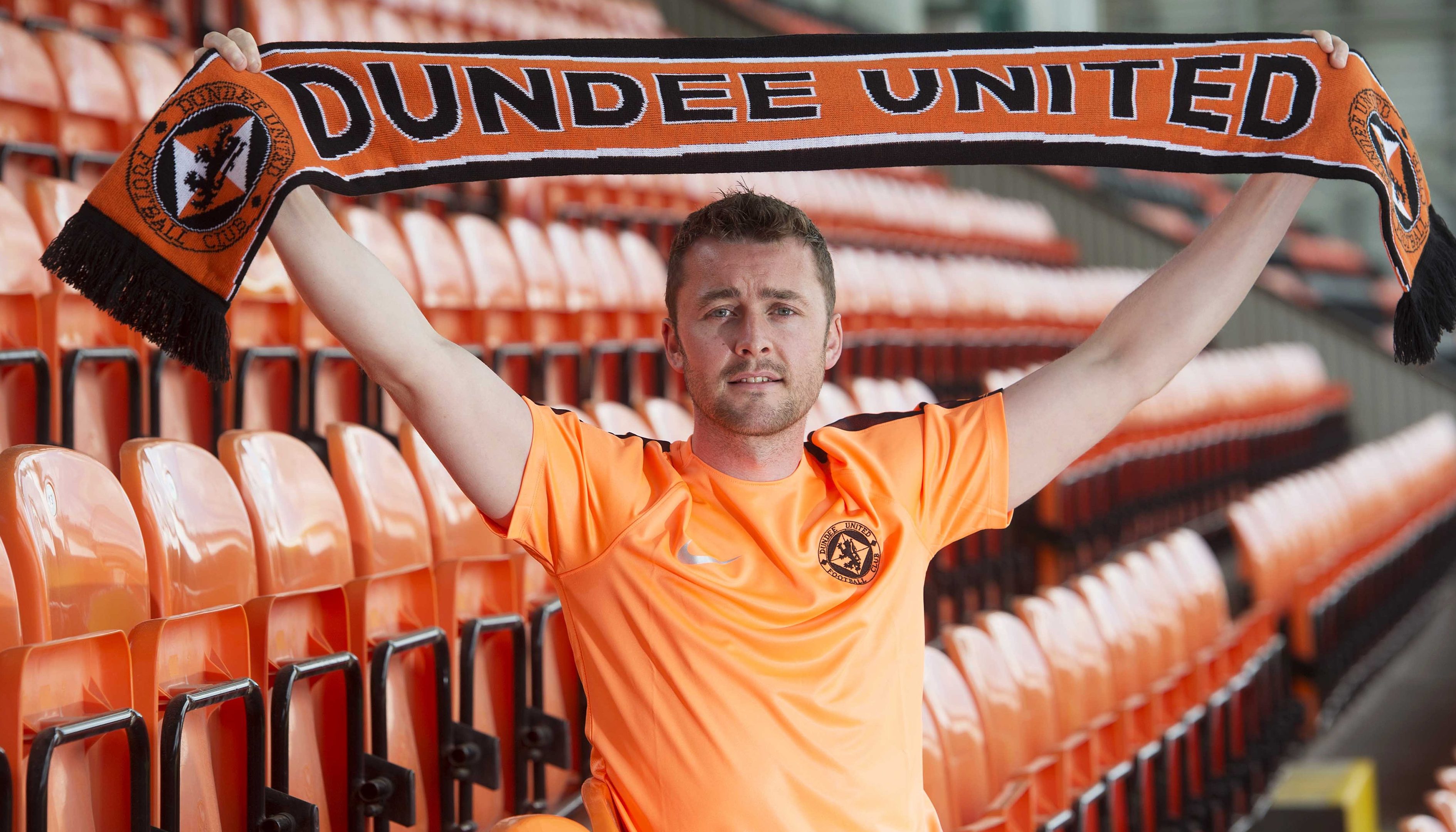 Tam Scobbie is one of Dundee United's new players.