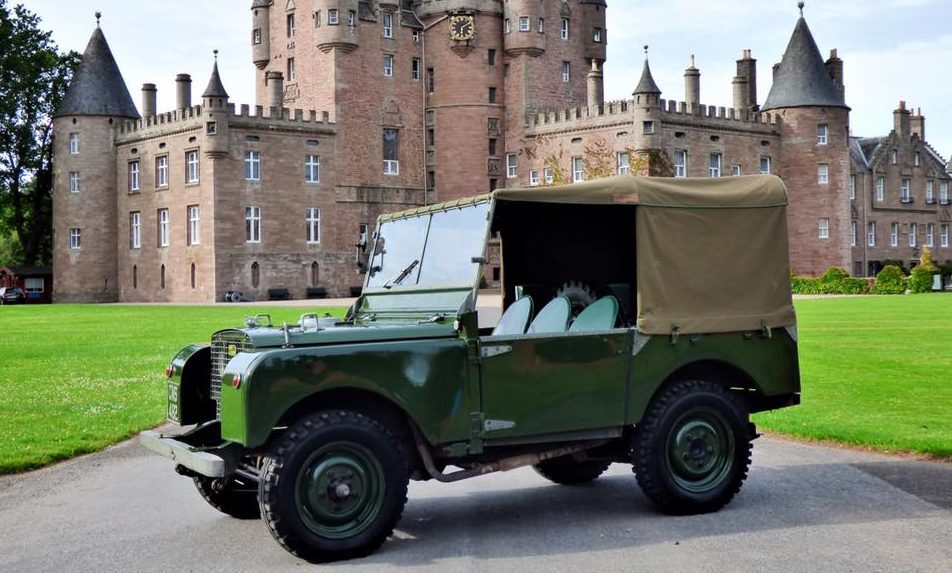 Another of the exhibits that will be on the club stand is Andy the Landy a 1949 series 1 Land Rover.