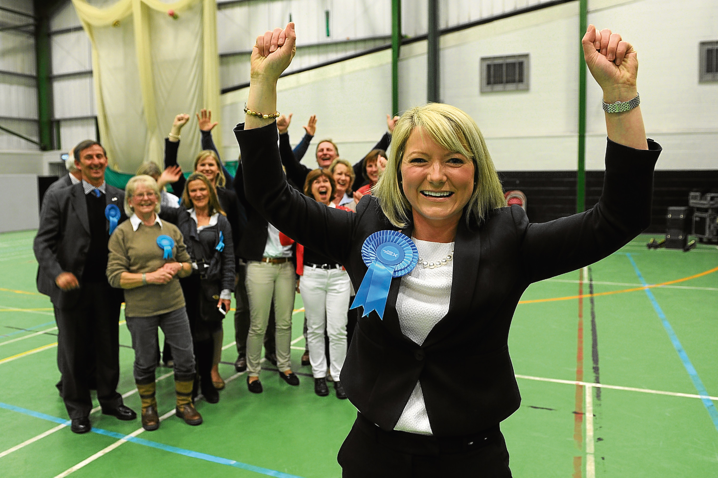 Kirstene Hair, the new Tory MP for Angus, who unseated Mike Weir of the SNP in the June 8 election.