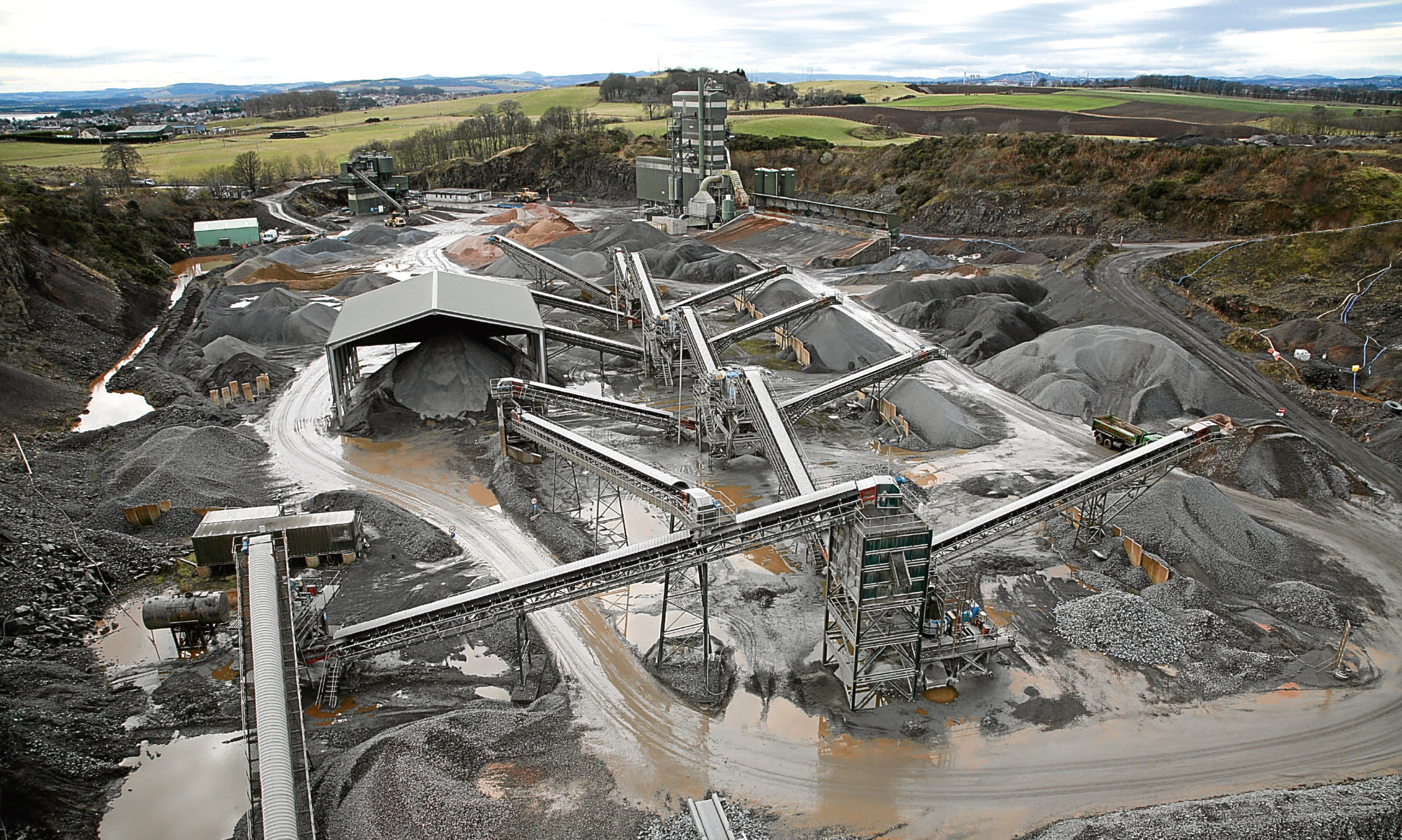 Breedon Northern's headquarters is based at Ethiebeaton quarry in Angus