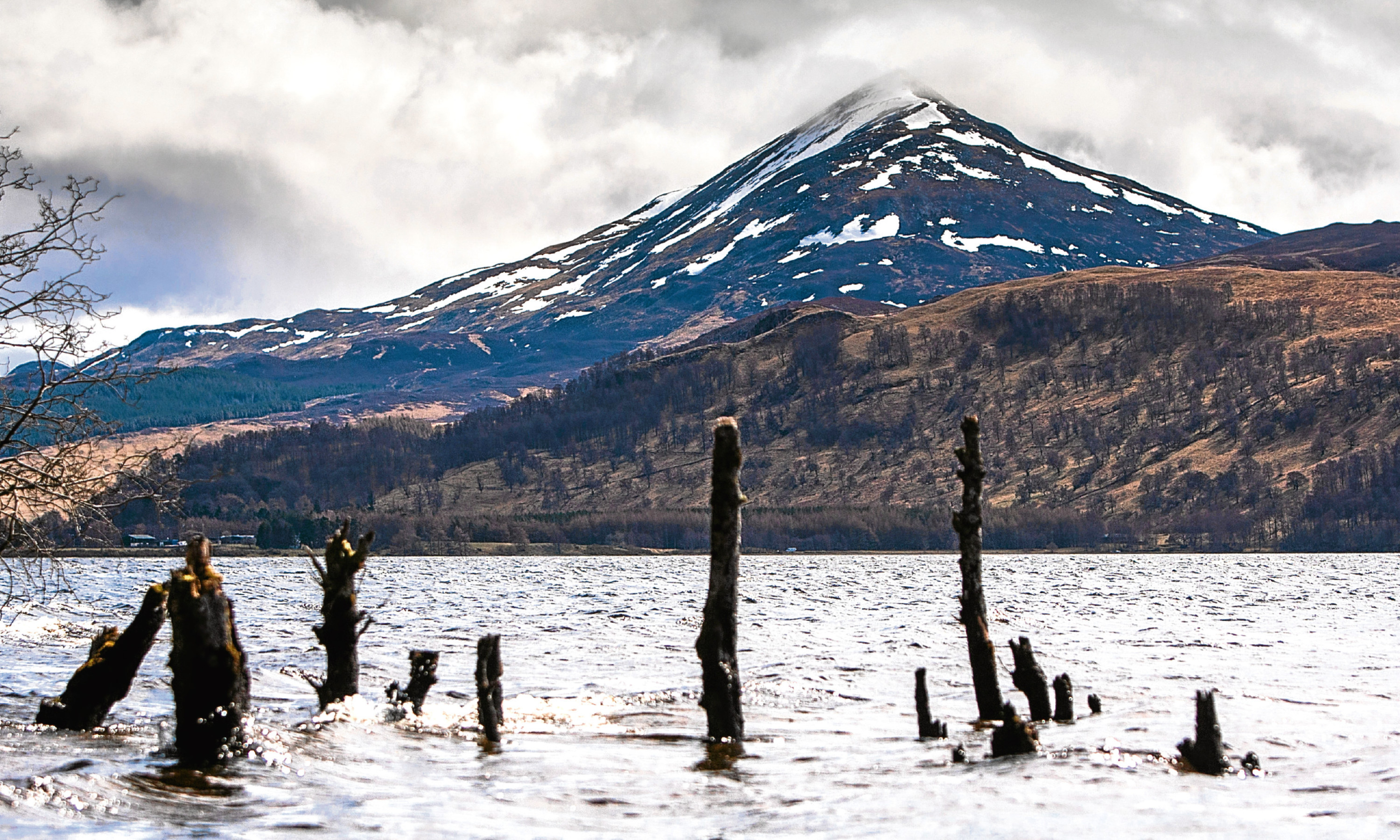 Loch Rannoch and Schiehallion.