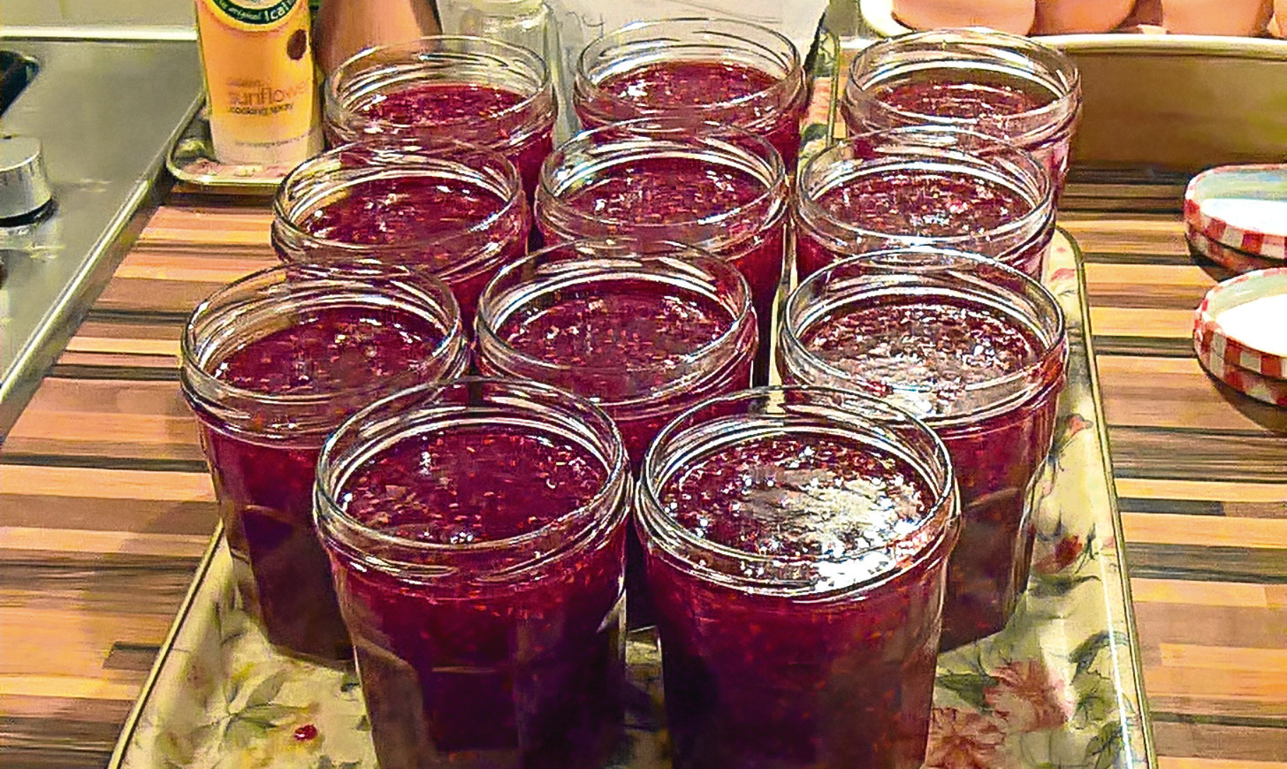 Nothing makes the sweet taste of summer better than homemade jams and conserves made from wild summer berries.