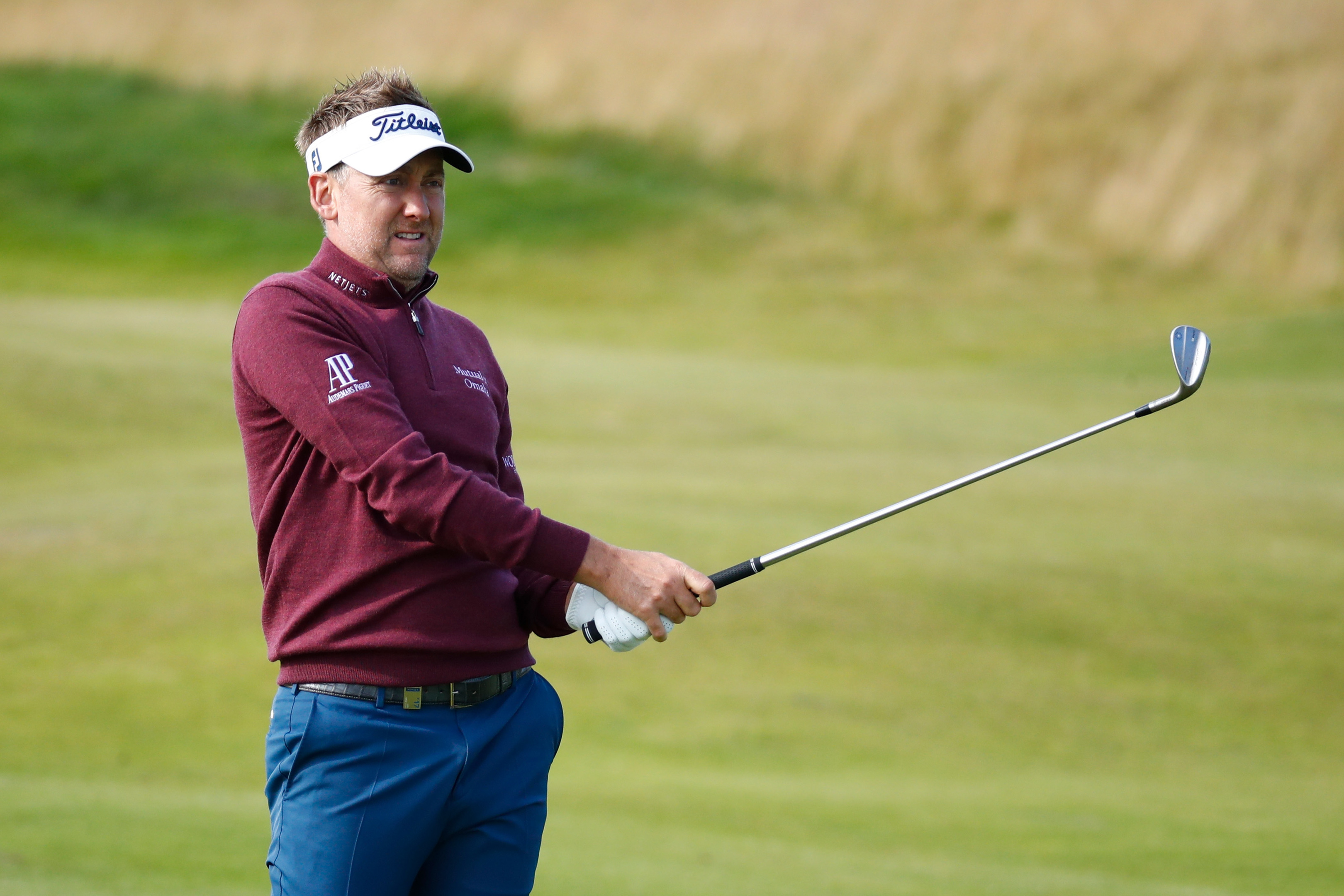 Ian Poulter made a strong startto the Aberdeen Asset Management Scottish Open, just two shots off the lead.