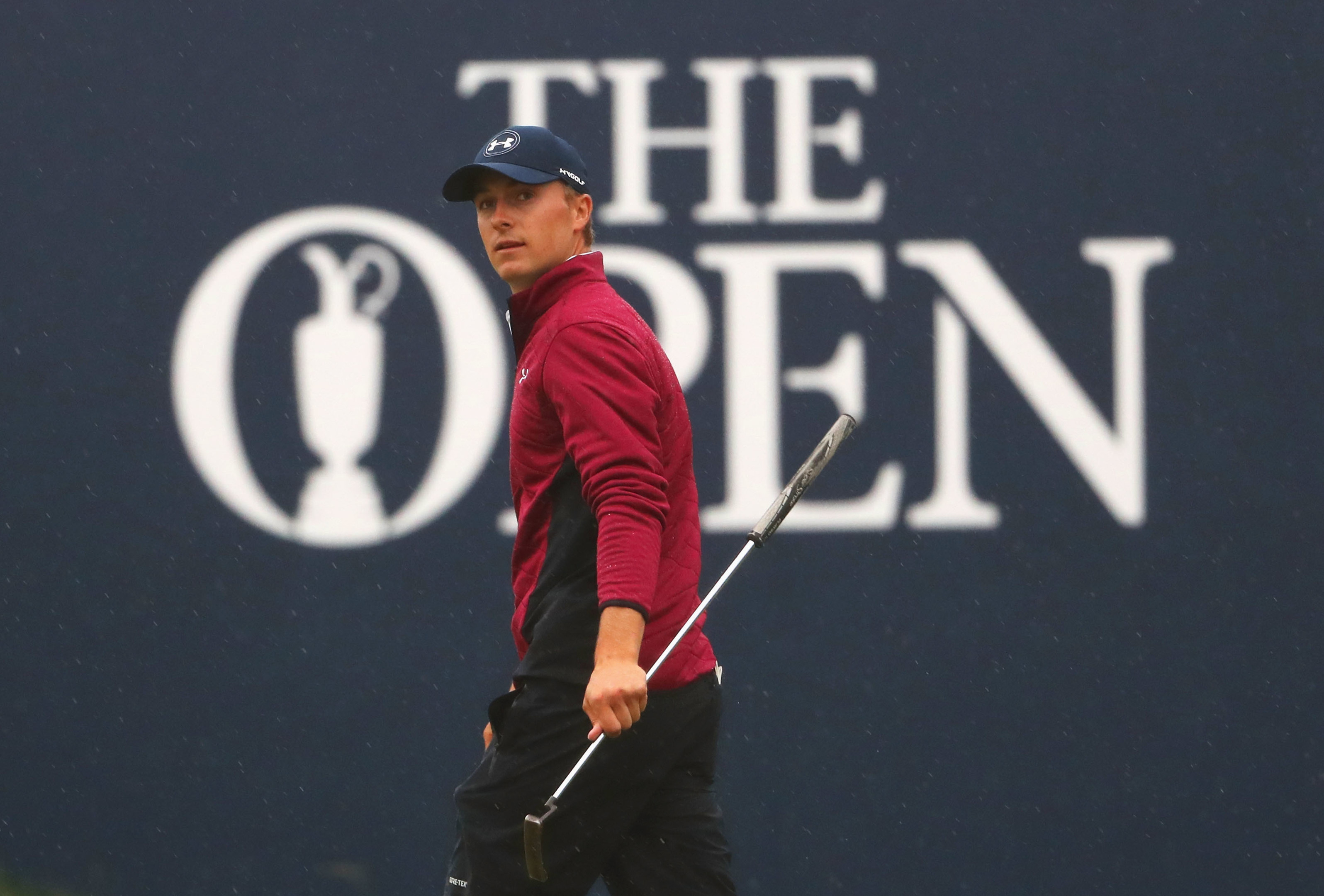 Jordan Spieth will defend his Open title at Carnoustie in July.
