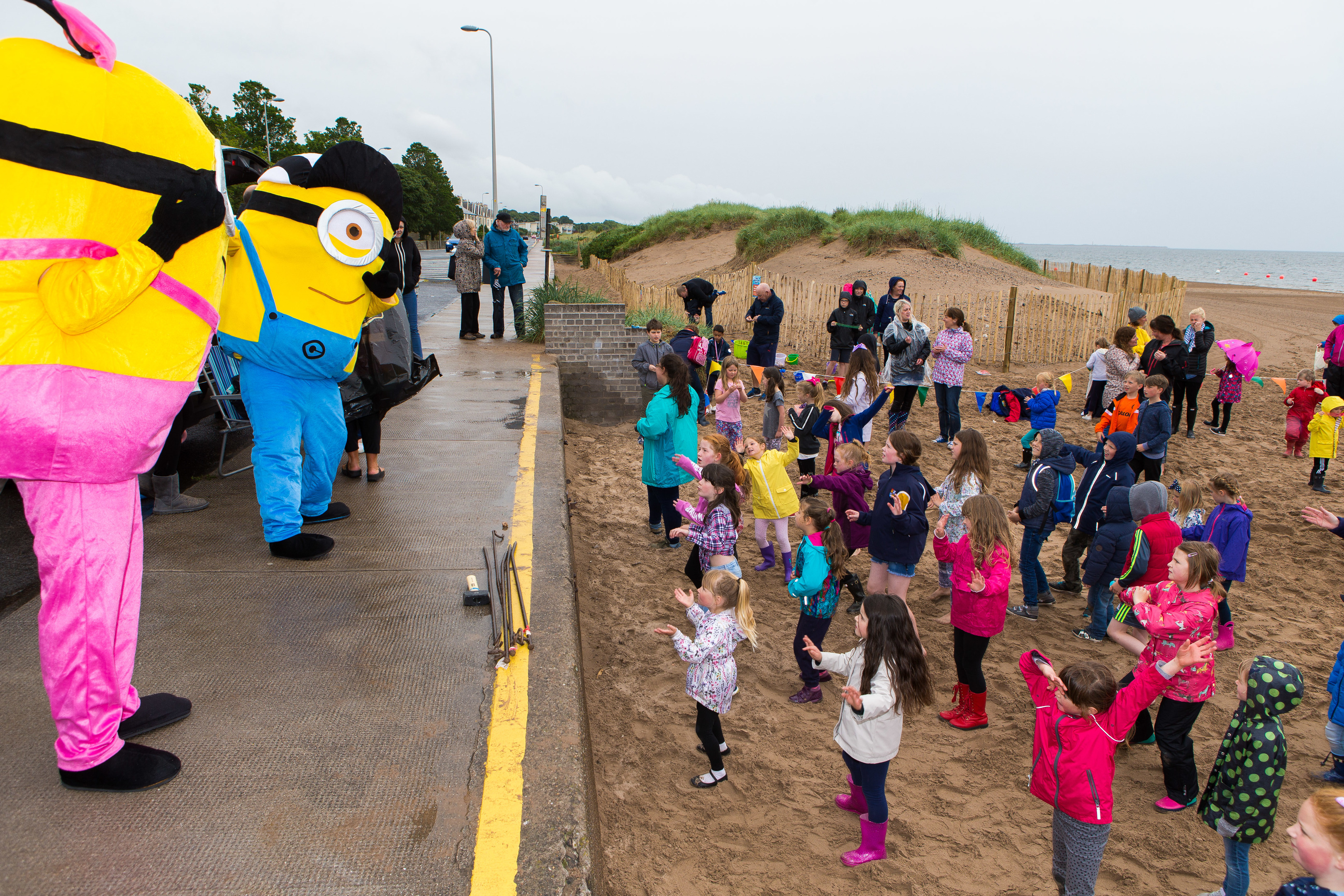 Family fun at Broughty ferry Gala Week.