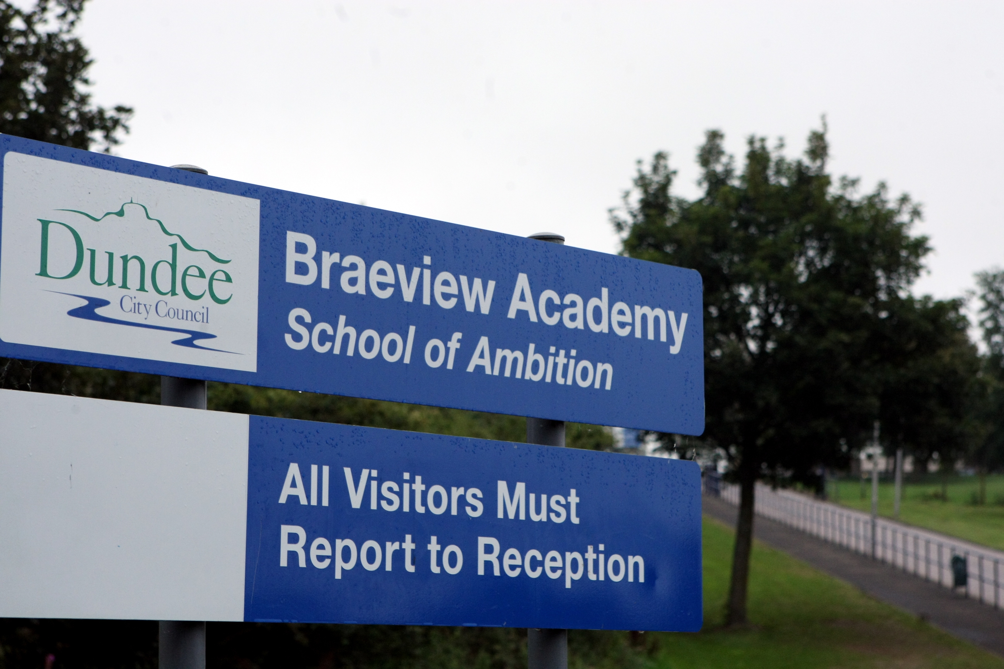 Fears have been expressed over the future of Braeview Academy (pictured), as well as Craigie High School.