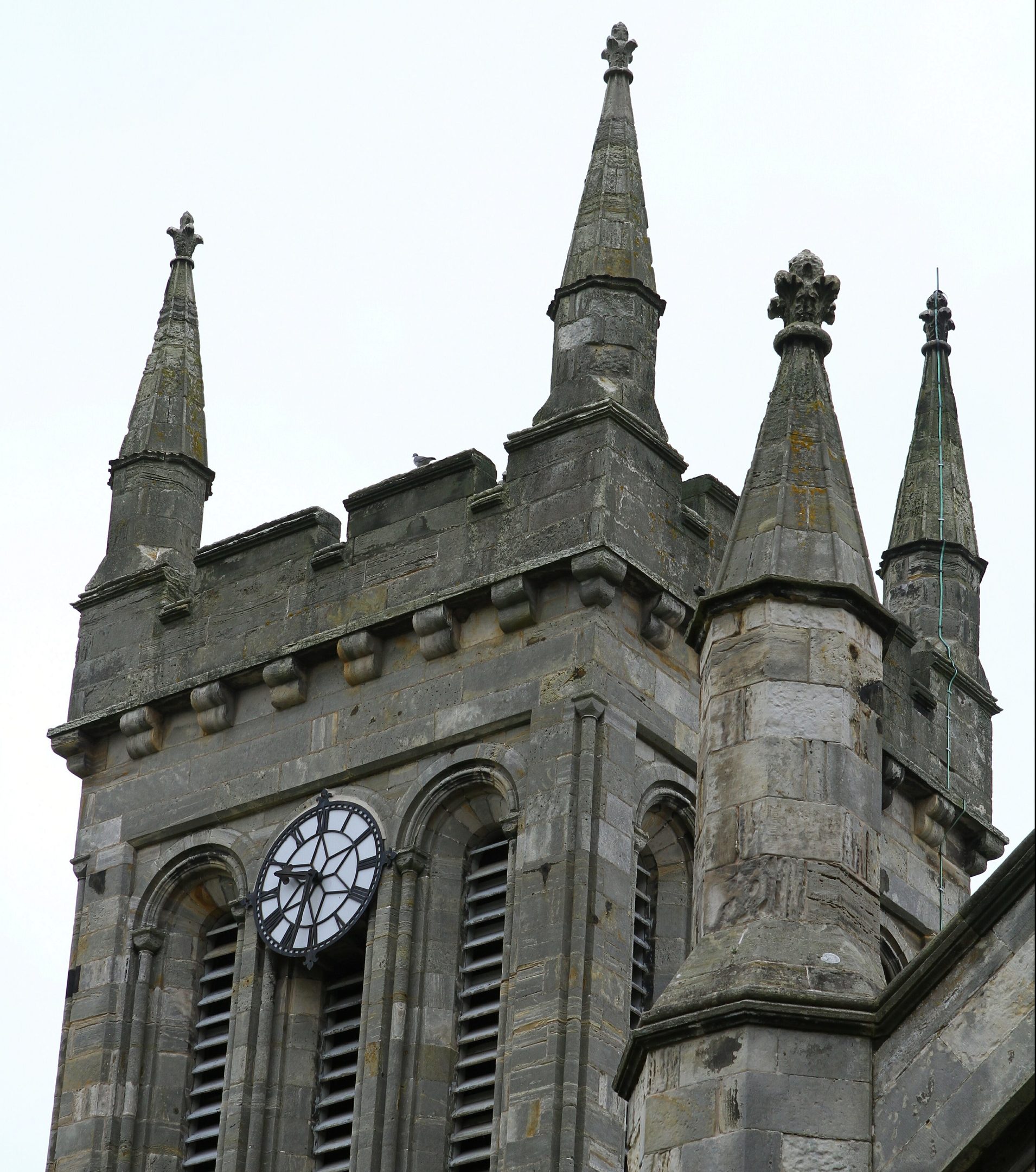The bell tower at Errol Parish Church.