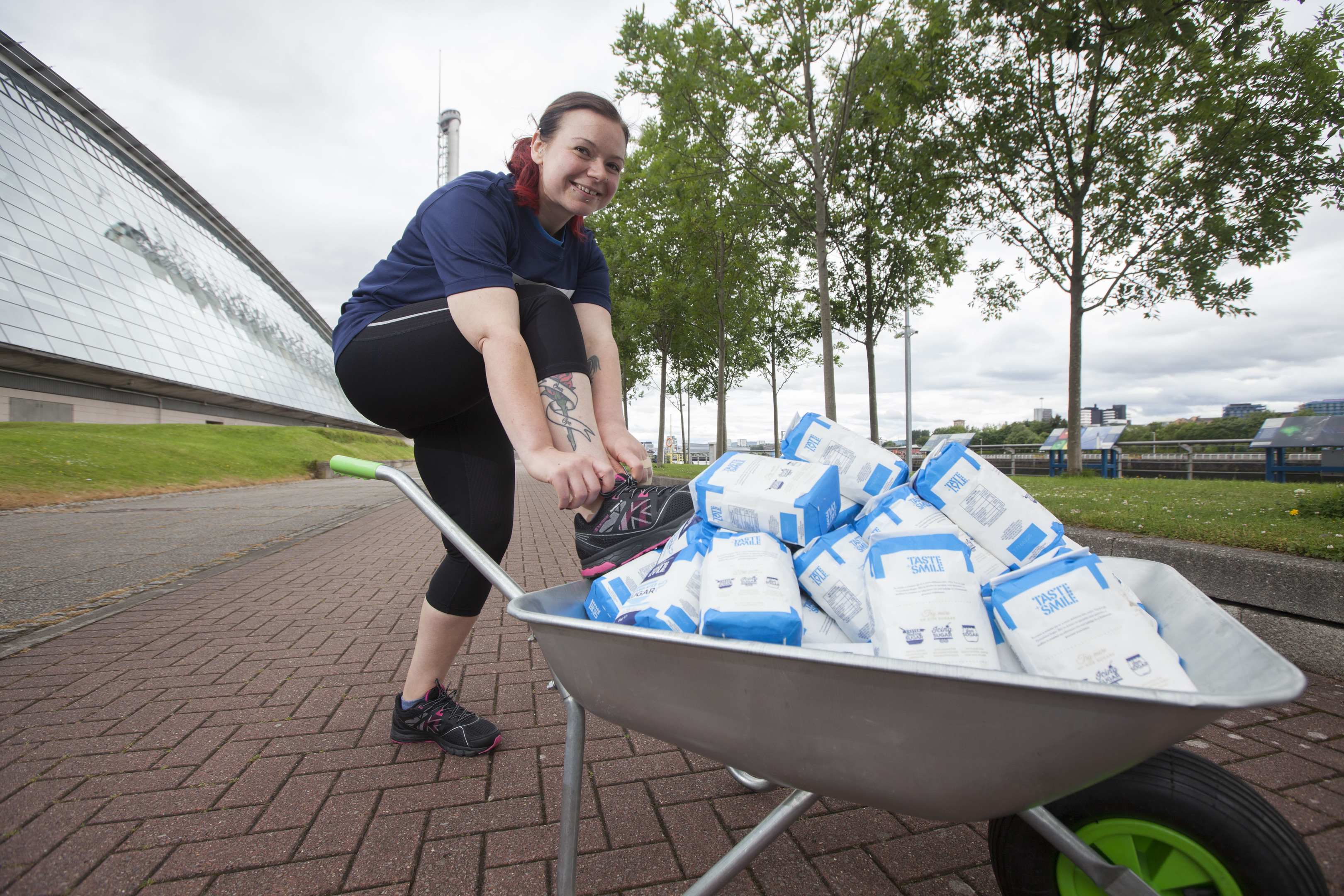 Rhiannon Meyer-Turner lost the equivalent of 126 bags of sugar.