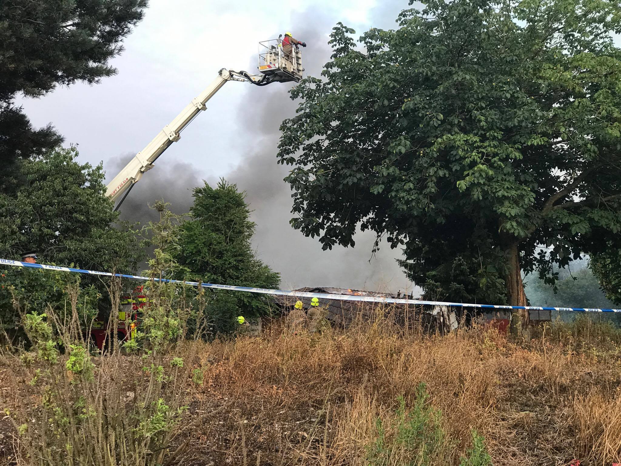 The Mill O Mains community hub was destroyed in a fire.