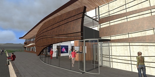 An artist's impression of how the new lab will look.