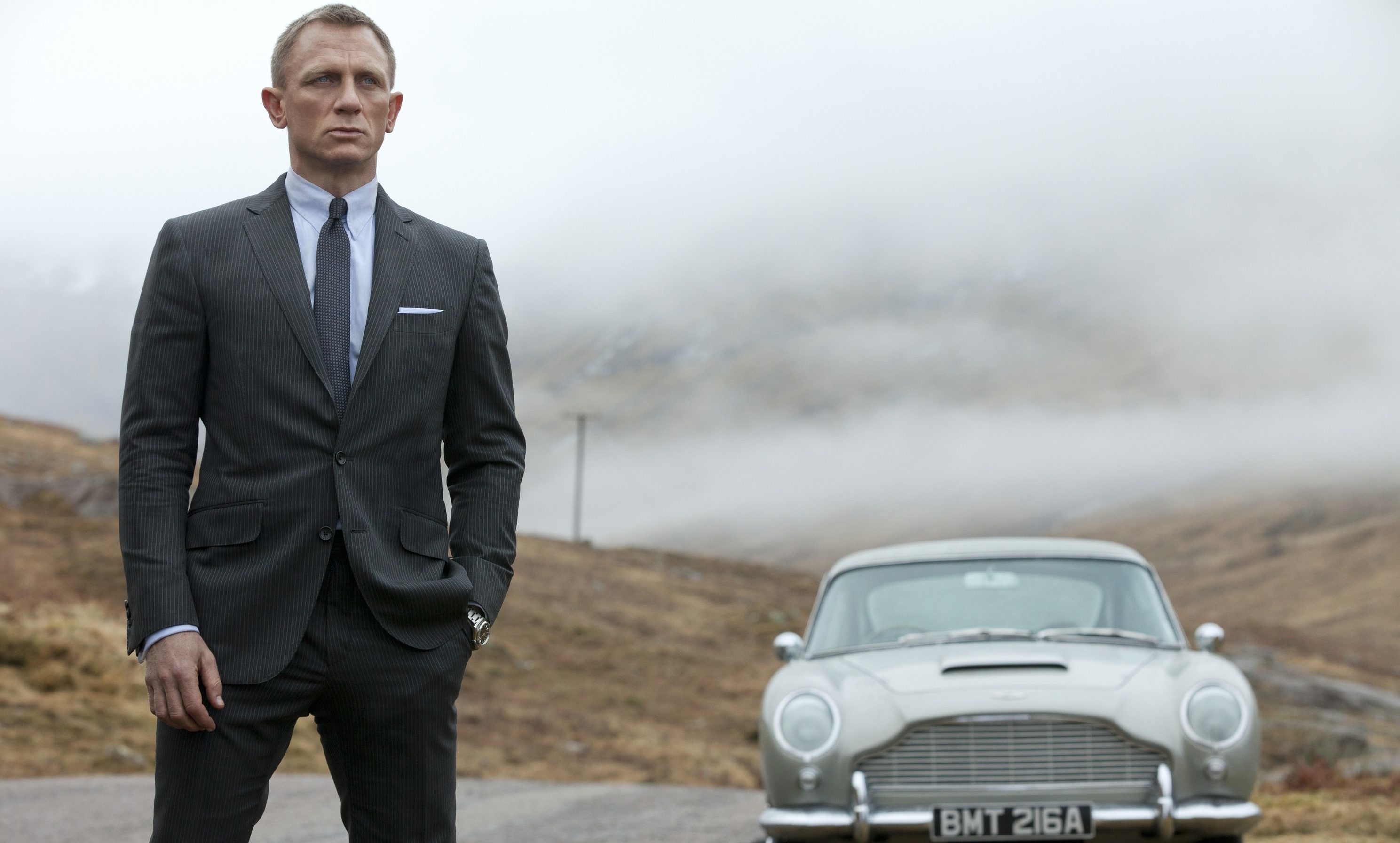 Daniel Craig, pictured as James Bond in Skyfall.