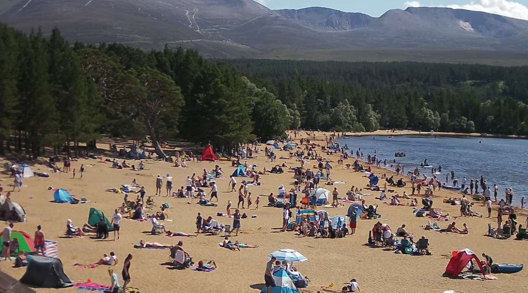 Loch Morlich today.