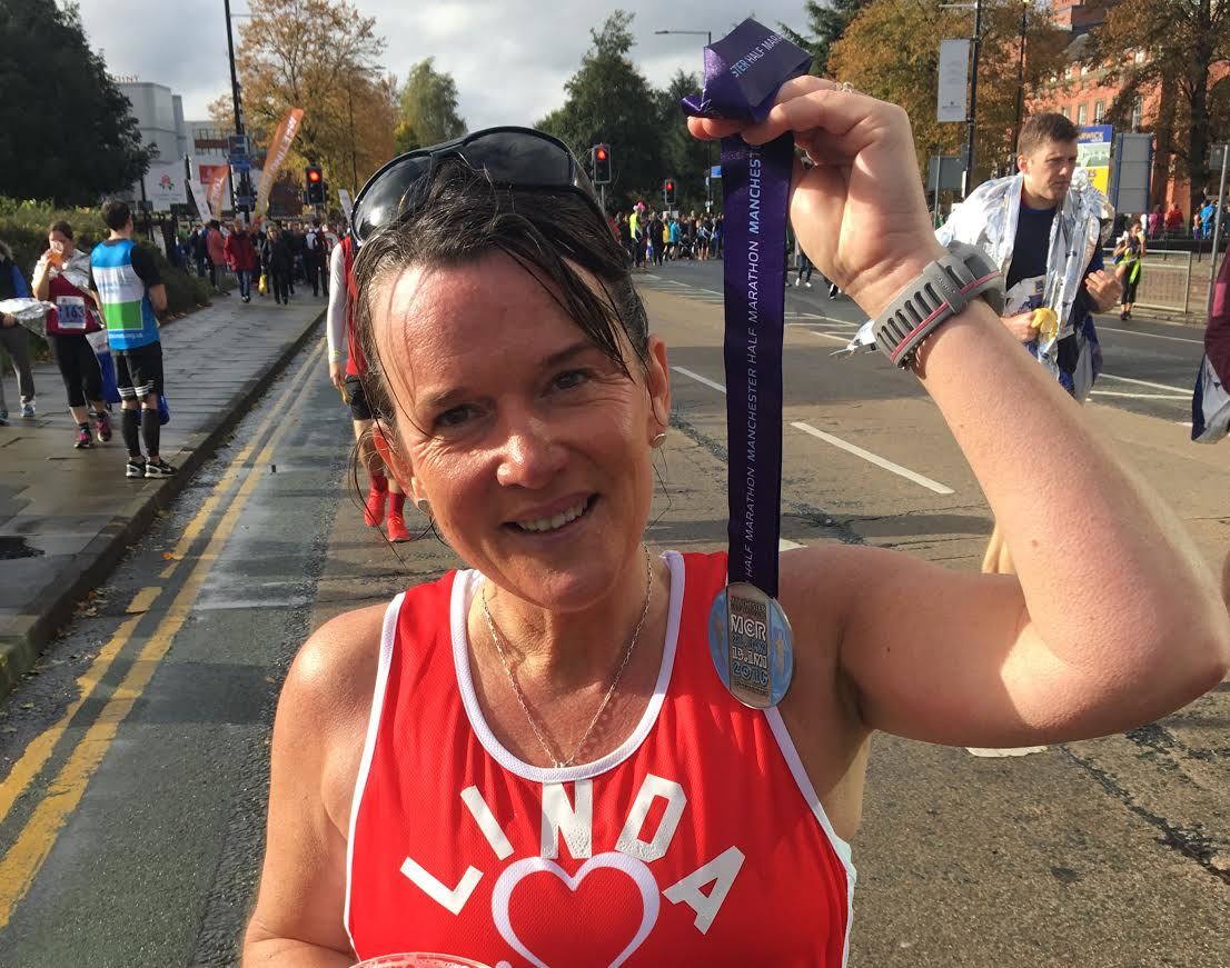 Linda Thomson has already participated in a host of running events to raise funds for the British Heart Foundation.