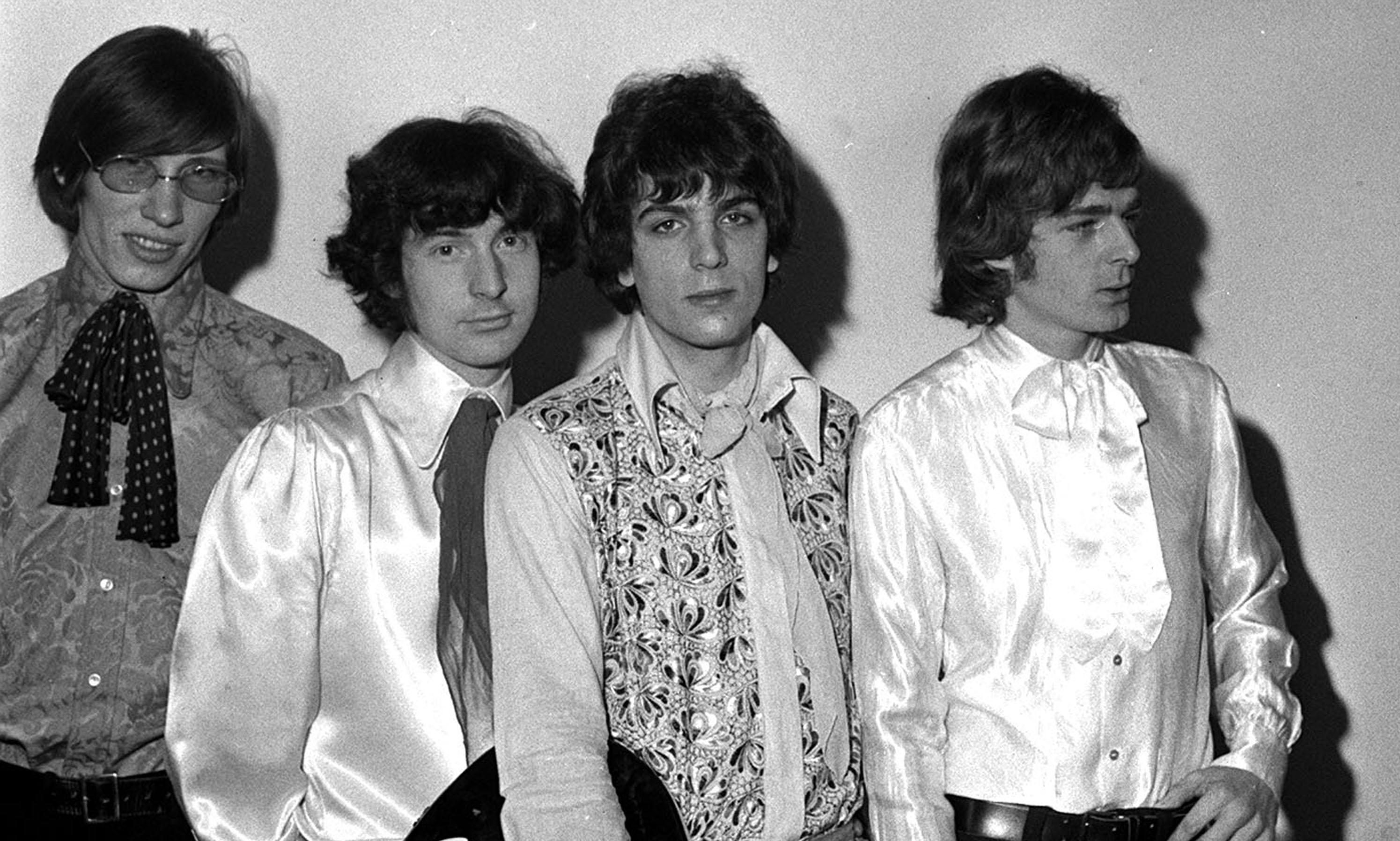 Pink Floyd members Roger Waters, Nick Mason, Syd Barrett and Rick Wright in 1967.