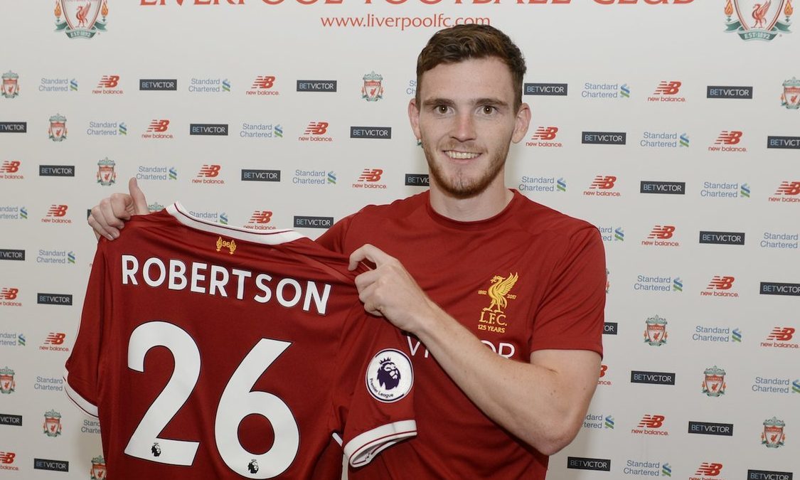 Andy Robertson joins Liverpool FC.