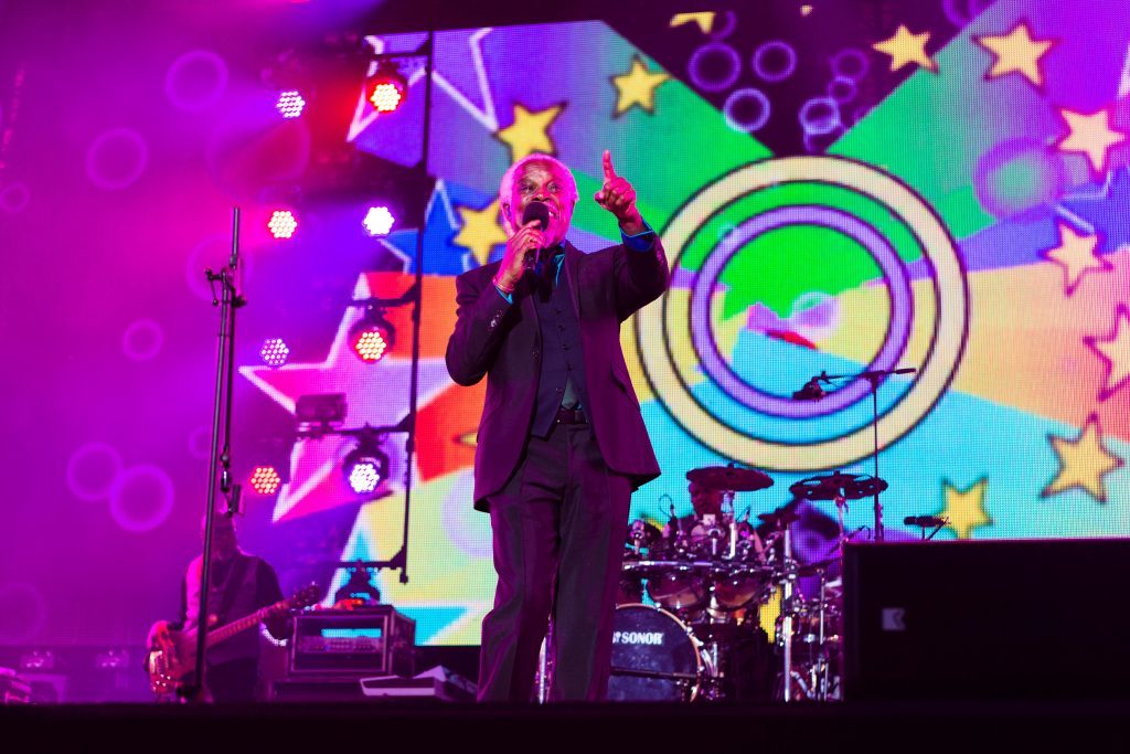 Billy Ocean perform at Rewind Festival.
