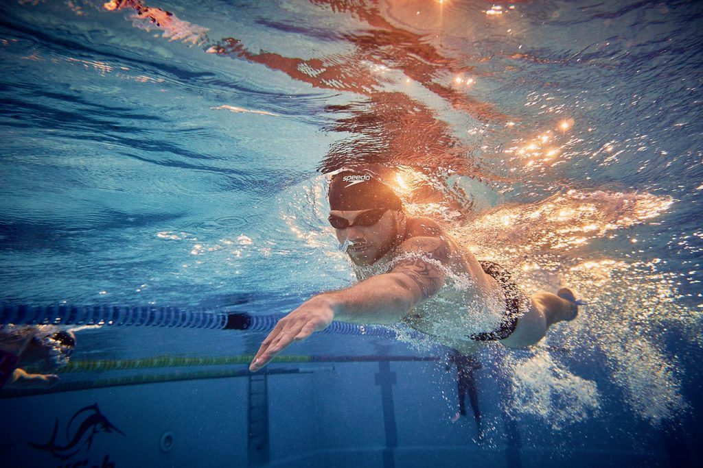 Stefan Hoggan-Radu, a former performance-para swimmer, is volunteering to help Cupar Swimming Club following the row