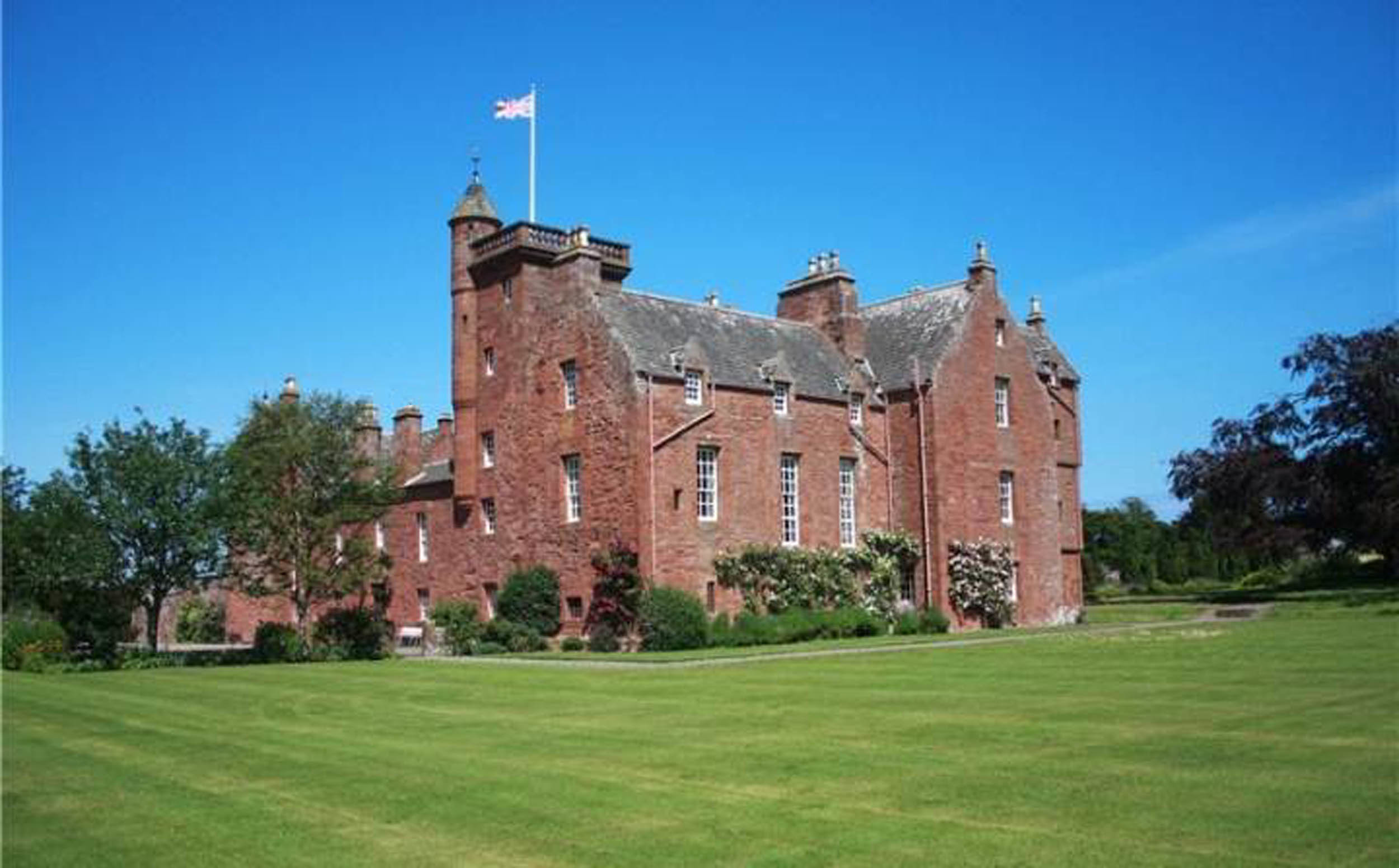 Ethie Castle.