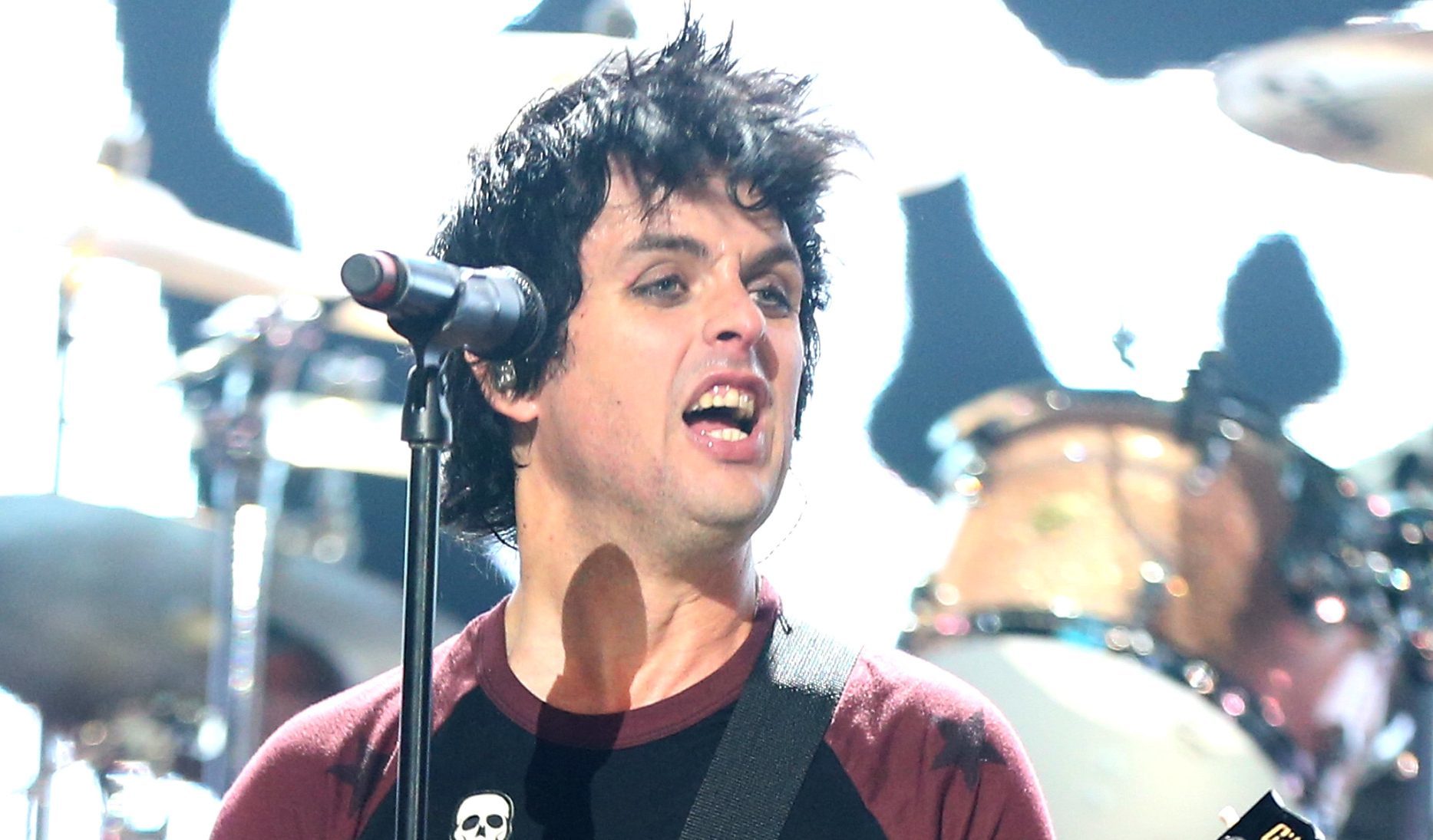 Billie Joe Armstrong of Green Day.