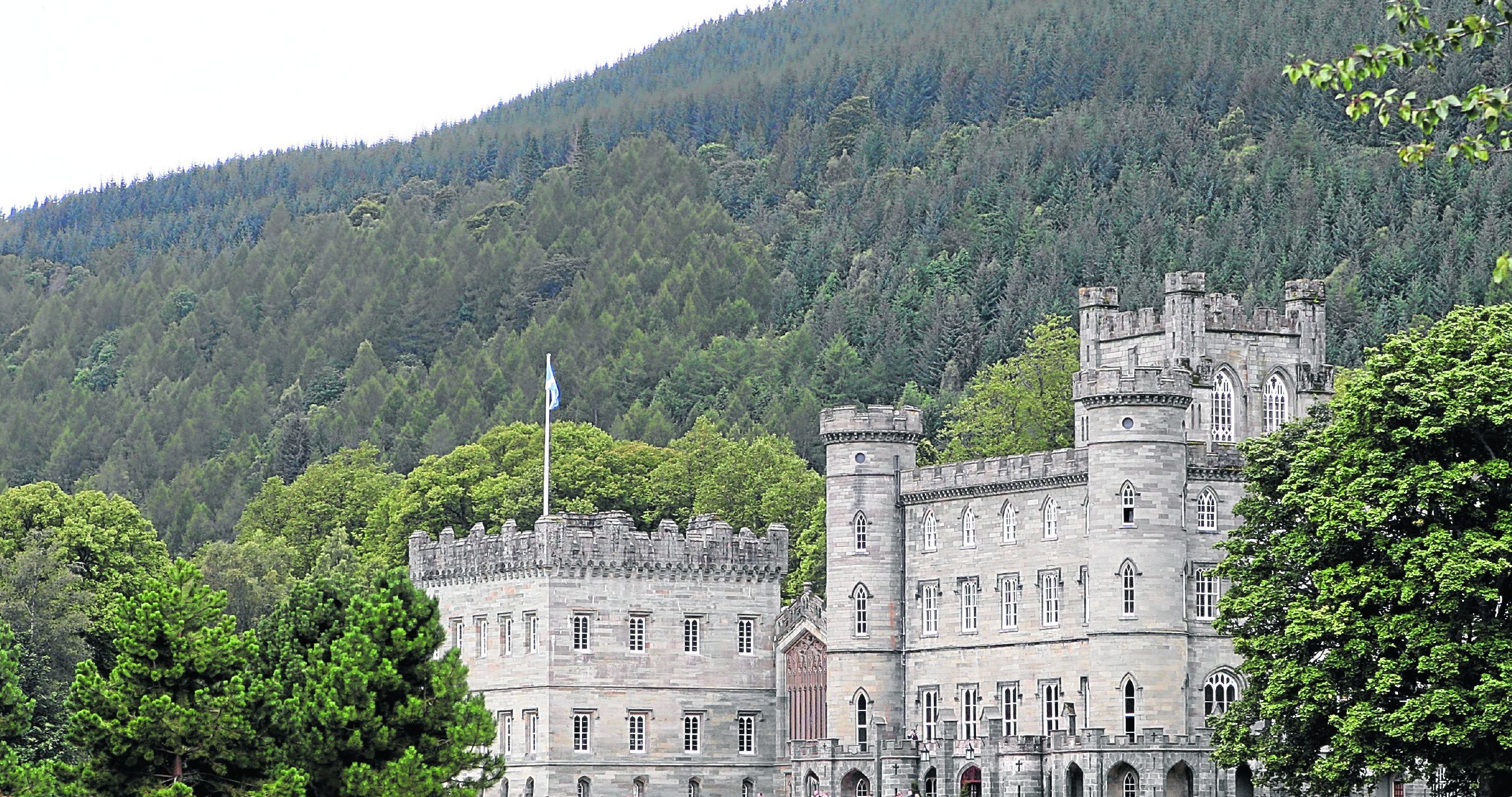 Taymouth Castle exterior.