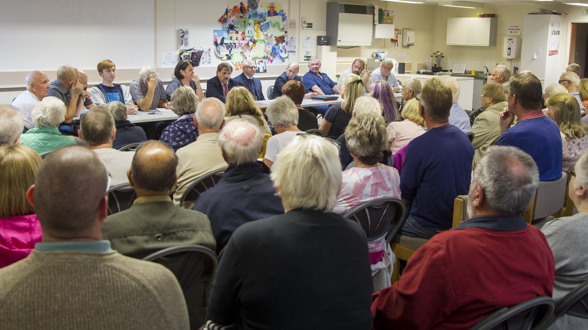 Monifieth Community Council meeting to discuss the future of Monifieth’s recycling facility in August 2017