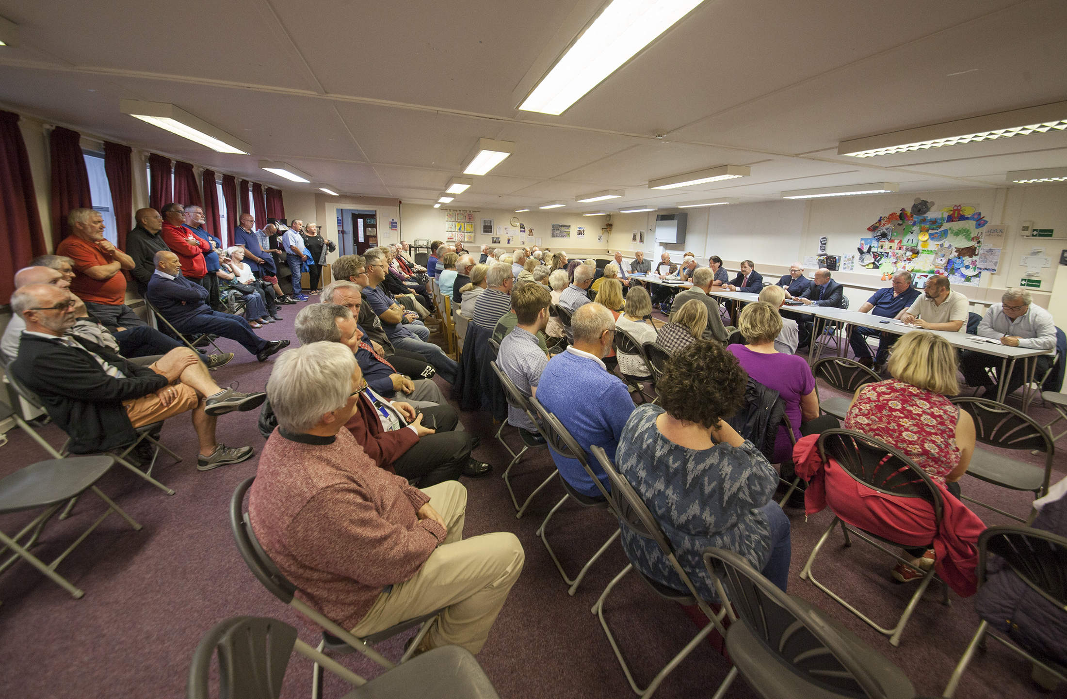 Monifieth Community Council meeting in 2017 - scenes like this could have been a thing of the past without a late flurry of nominations