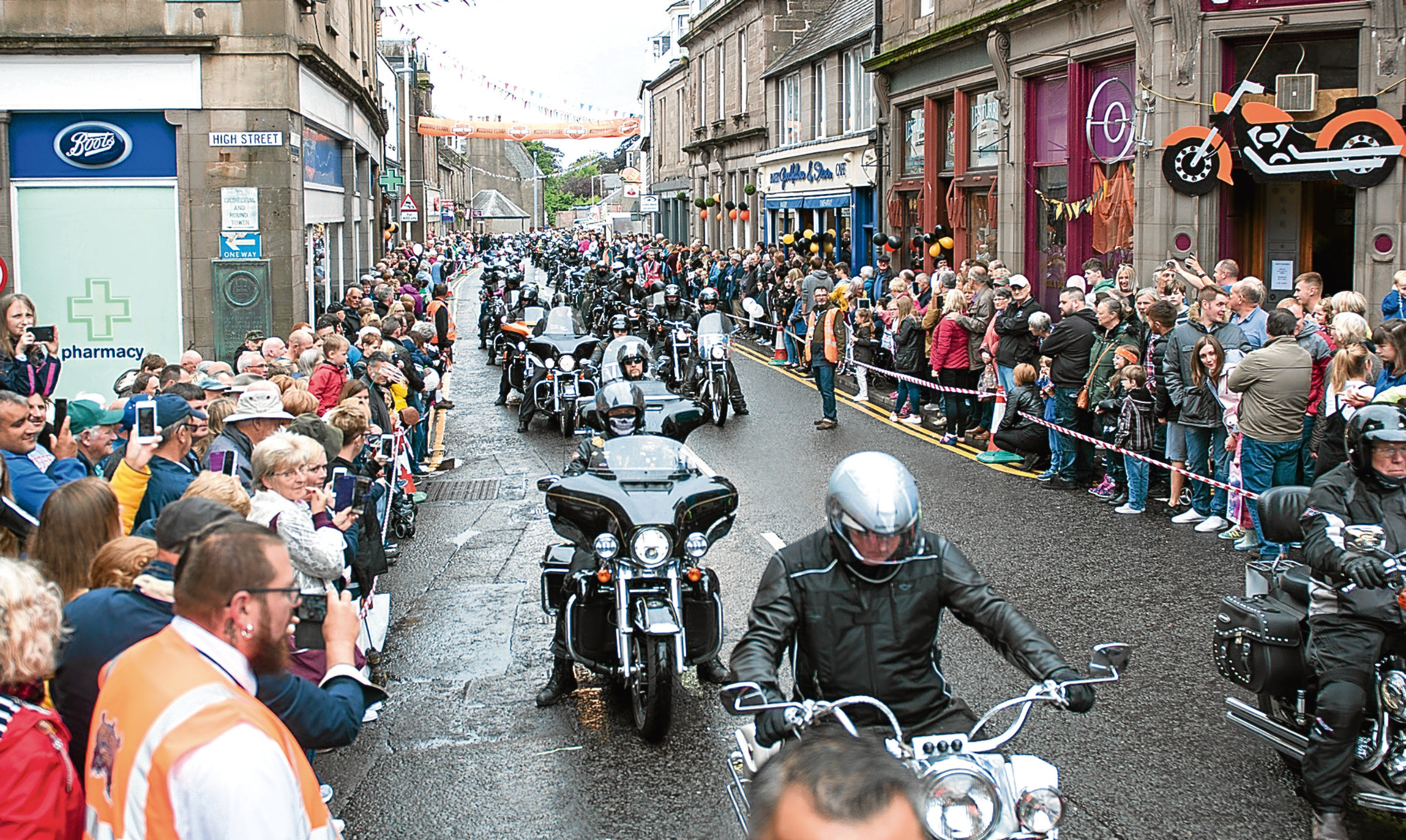 The Thunder Run through Brechin is a highlight of the festival