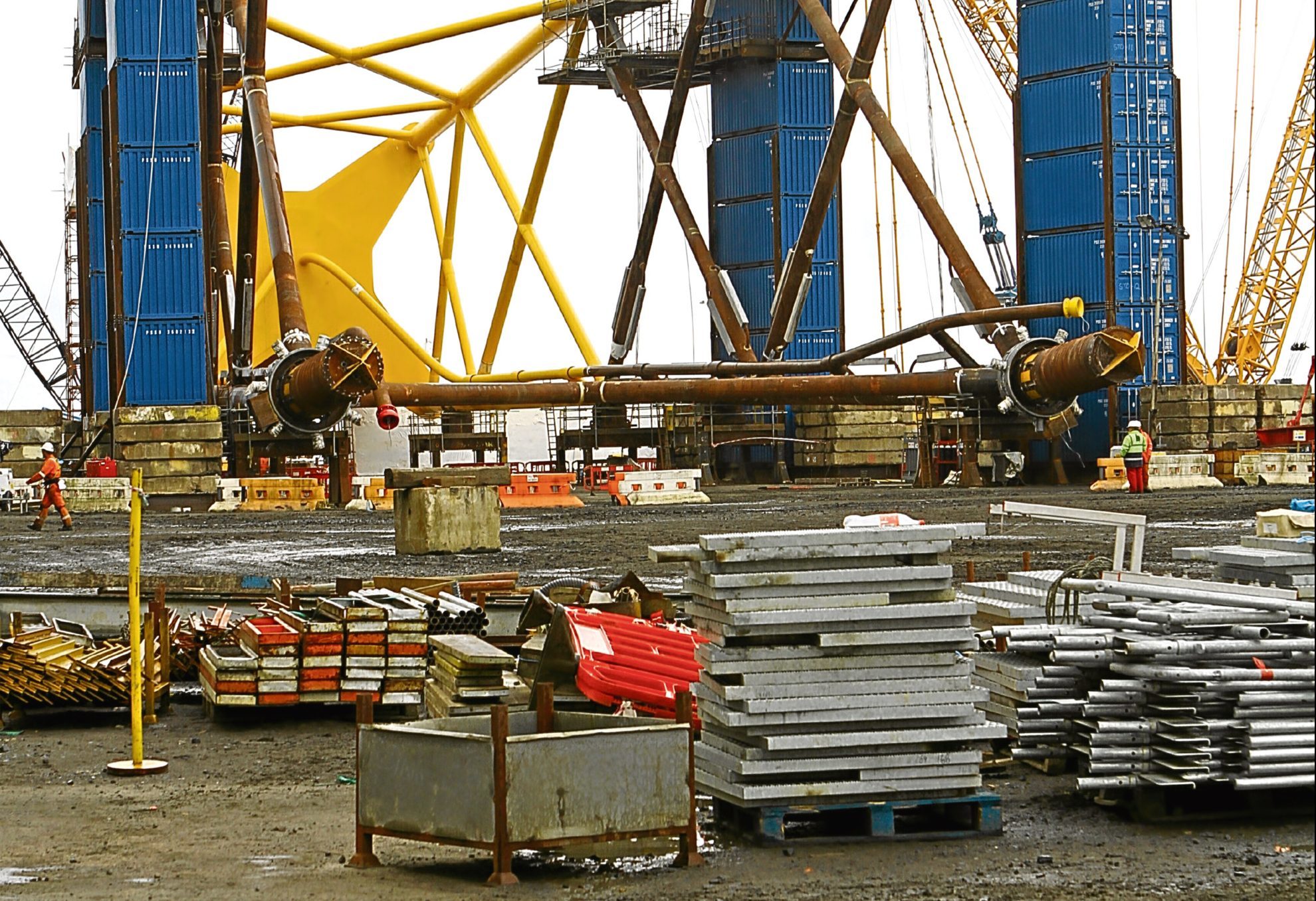 The BiFab yard at Methil.