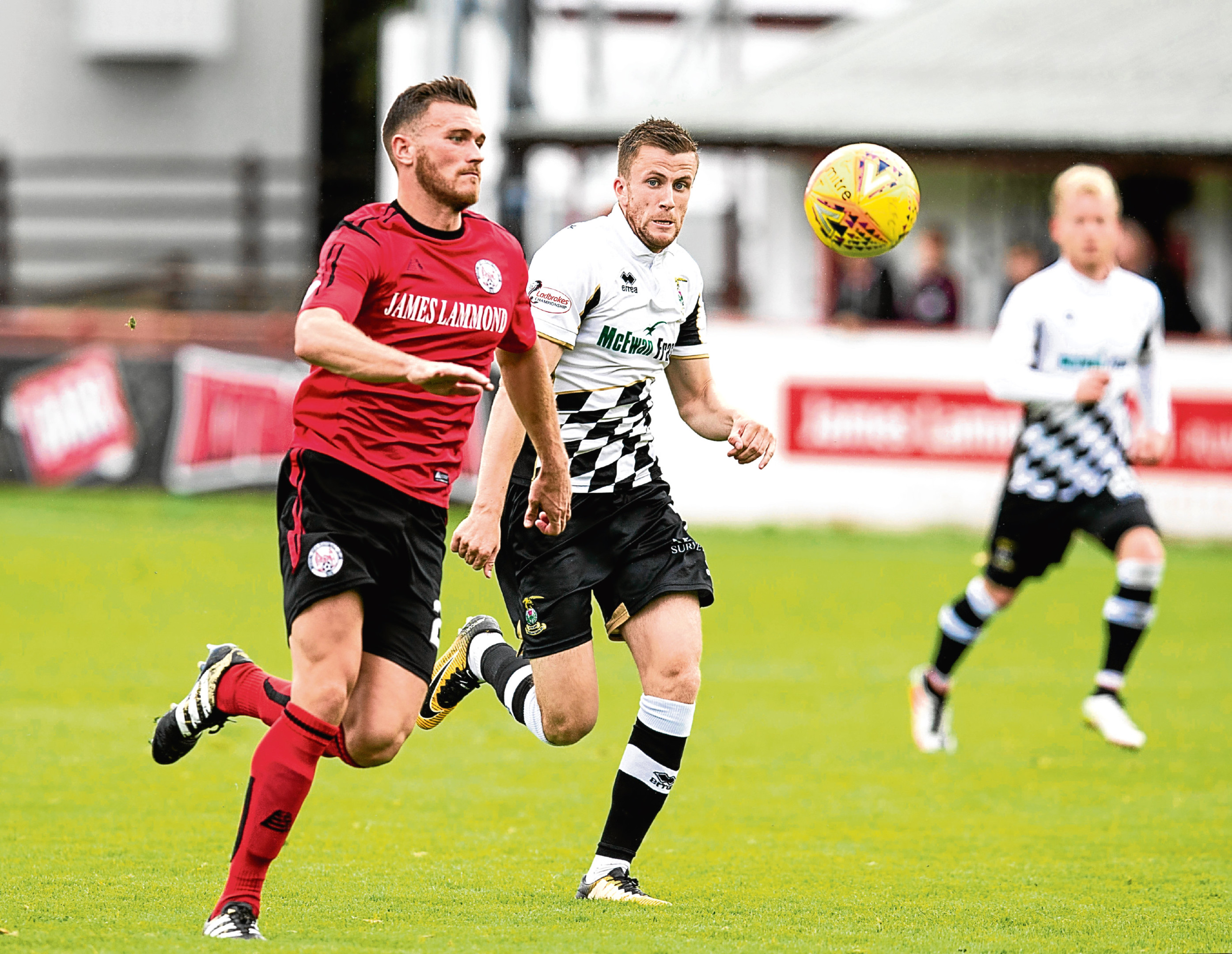 Action from a previous game between Brechin and Inverness.