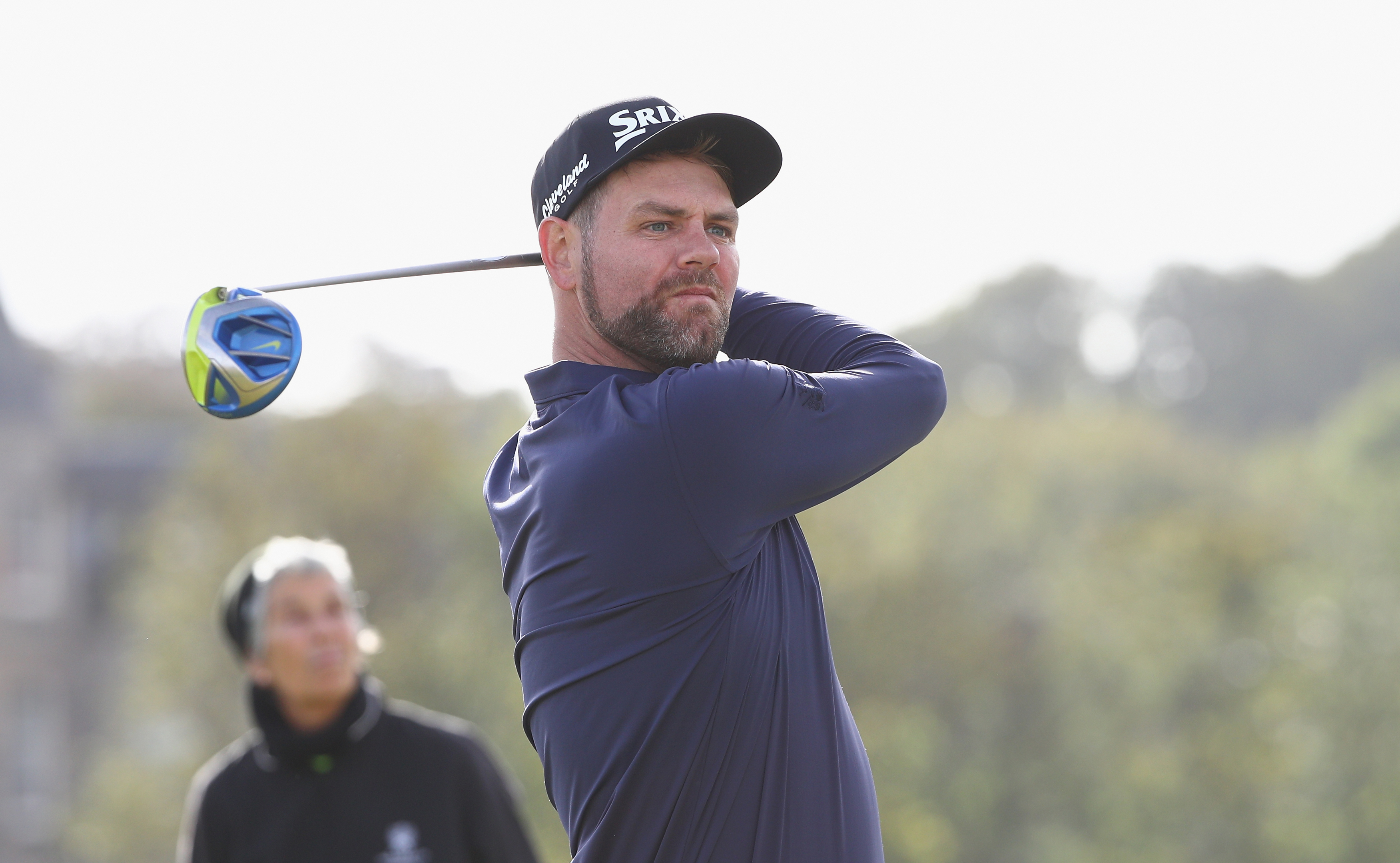 Brian McFadden during a practice round for the Alfred Dunhill Links Championship at Old Course in St Andrews last year