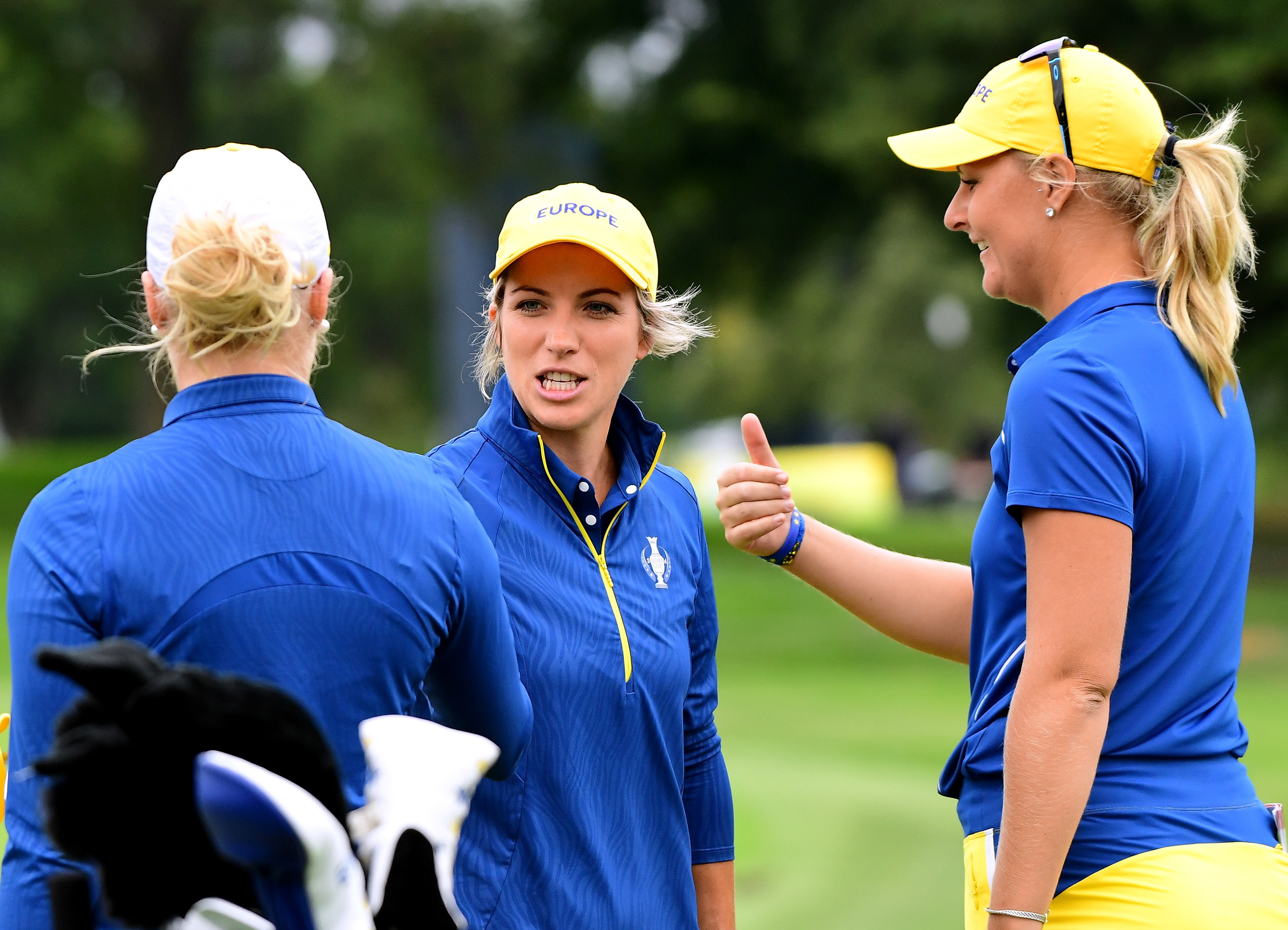 Melissa Reid has been entrusted with the opening shot of the Solheim Cup at the Des Moines Golf and Country Club.