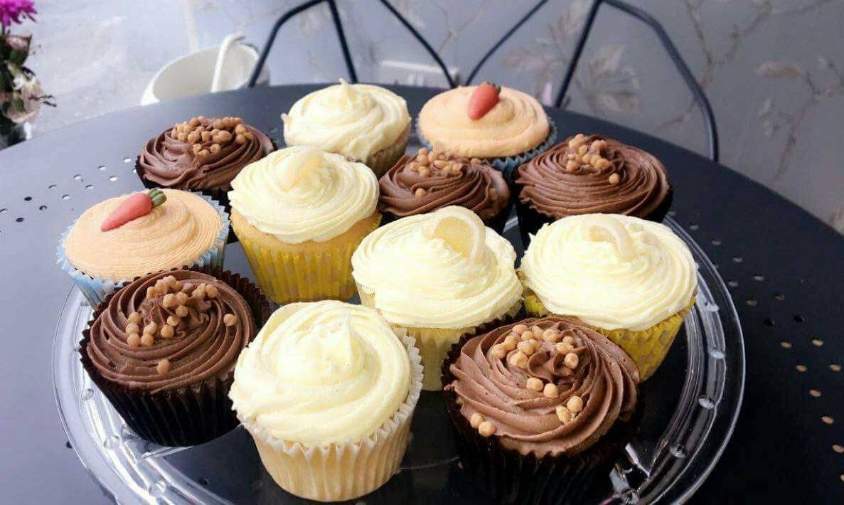 Cakes at the Serendipi-Tea café and bistro in Thornton