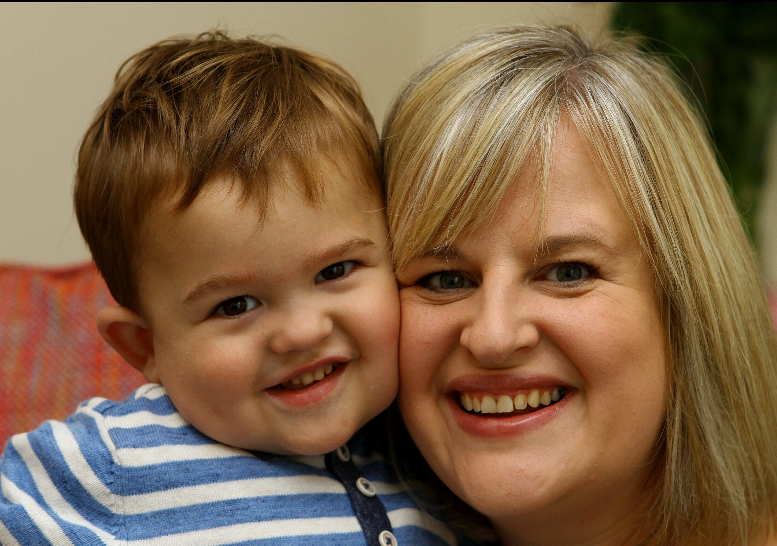 Daniel and his mum Louise.