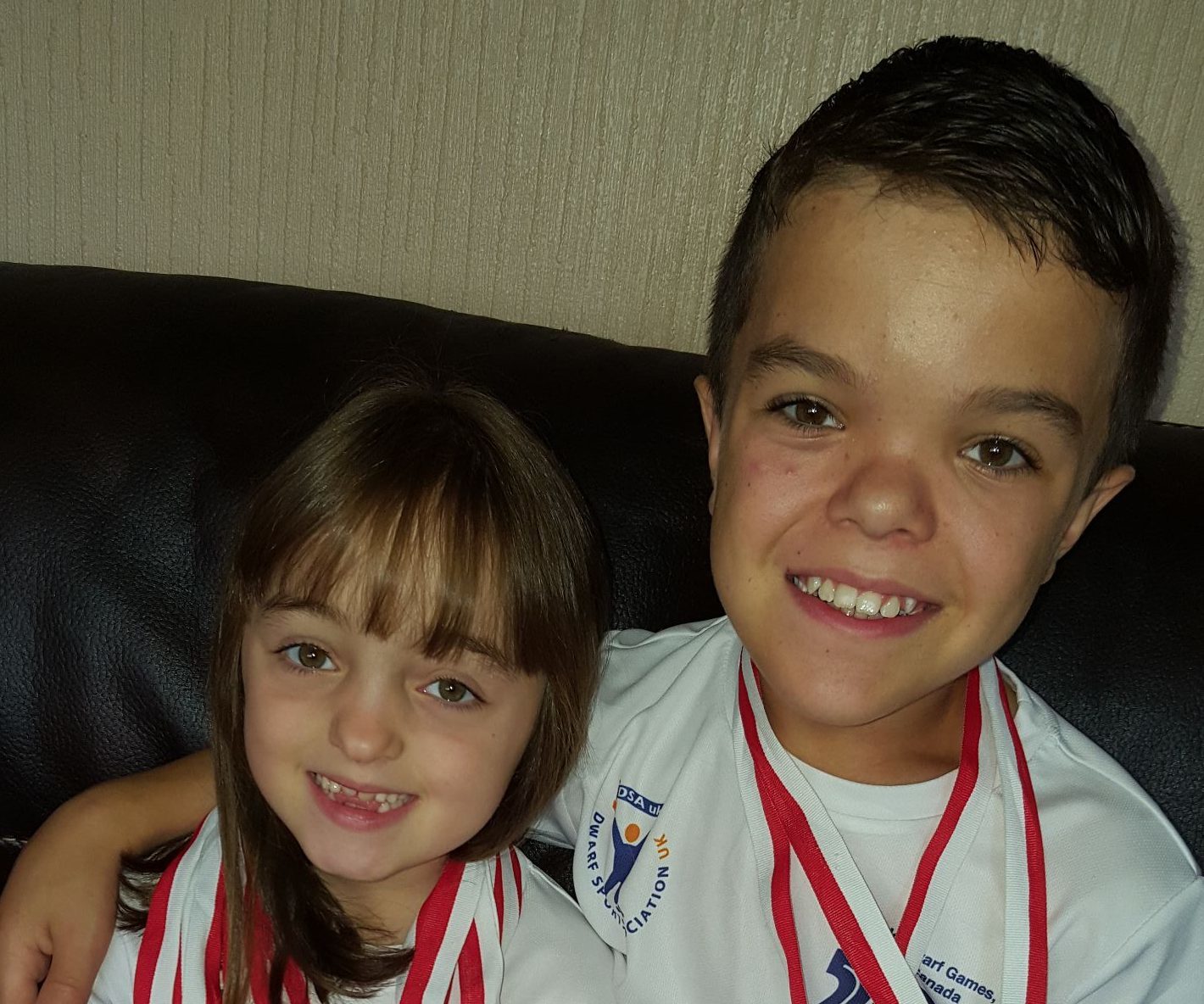 Skye and Finlay Davidson from Inverkeithing have returned with a clutch of medals from the 7th World Dwarf Games