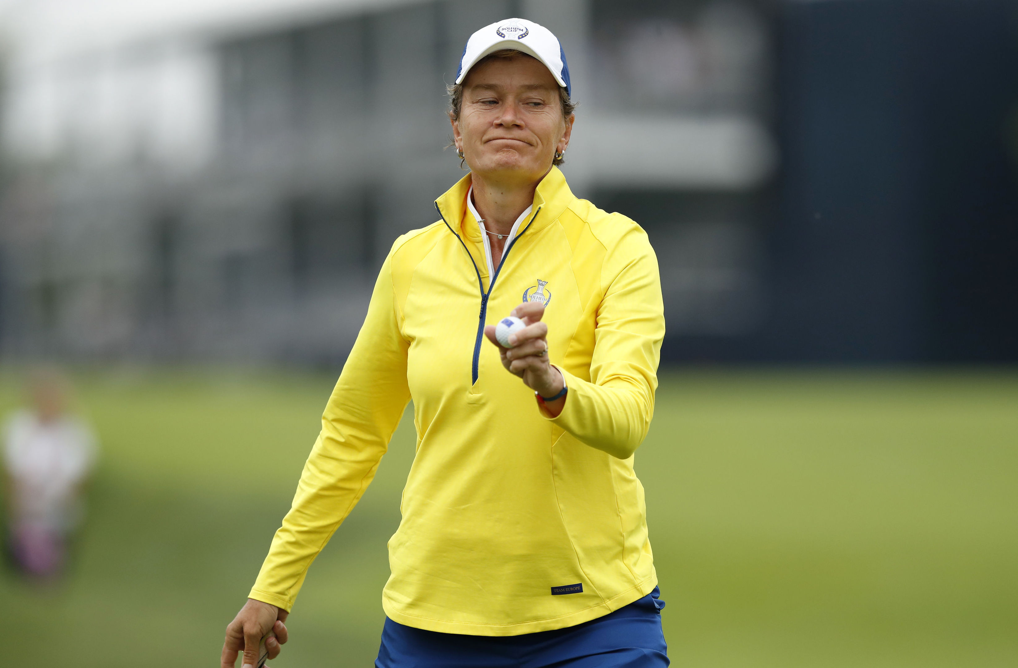 European skipper Catriona Matthew wouldn't have a problem with a Solheim Cup delay.