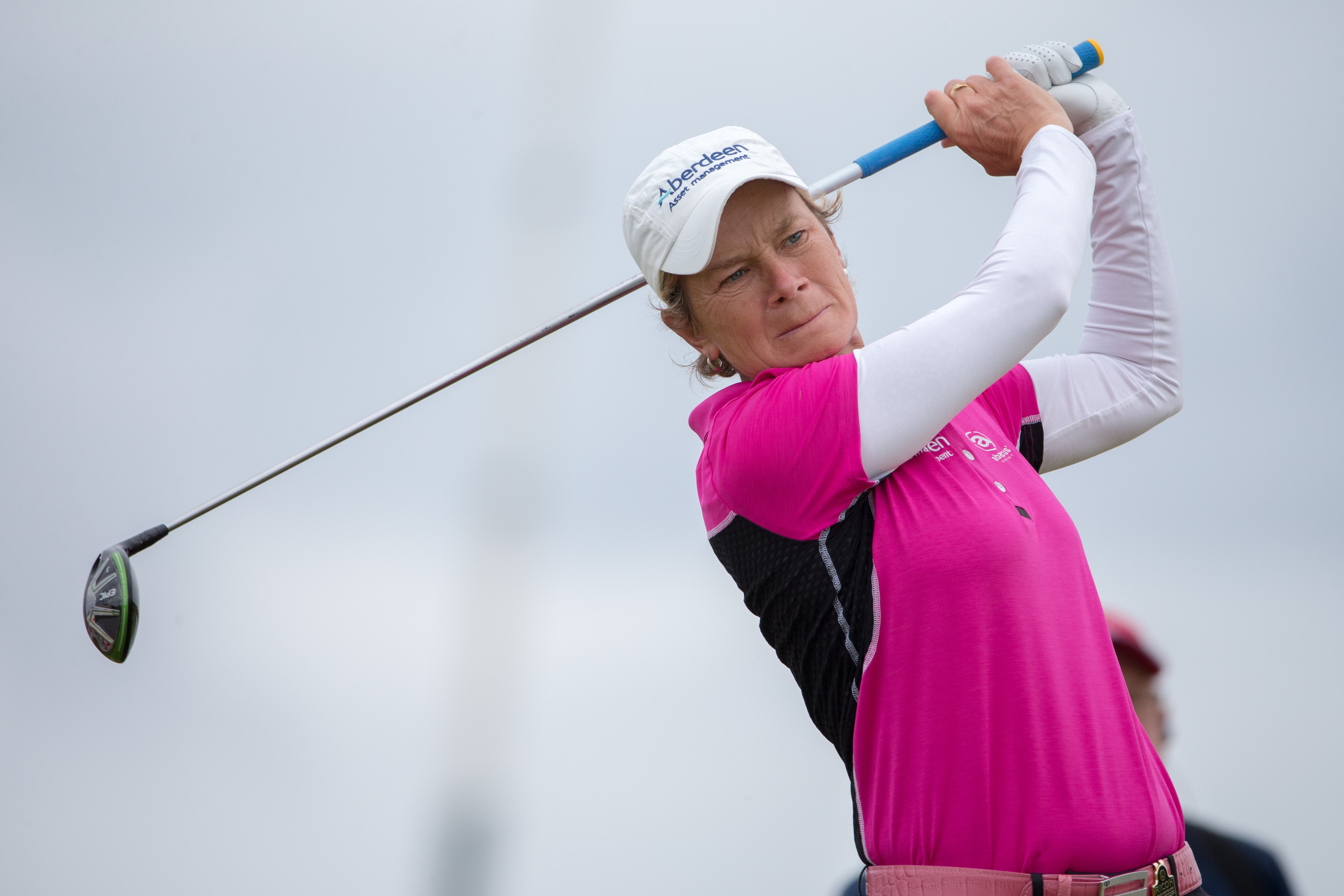 Catriona Matthew will play in her ninth Solheim Cup in Iowa this week.