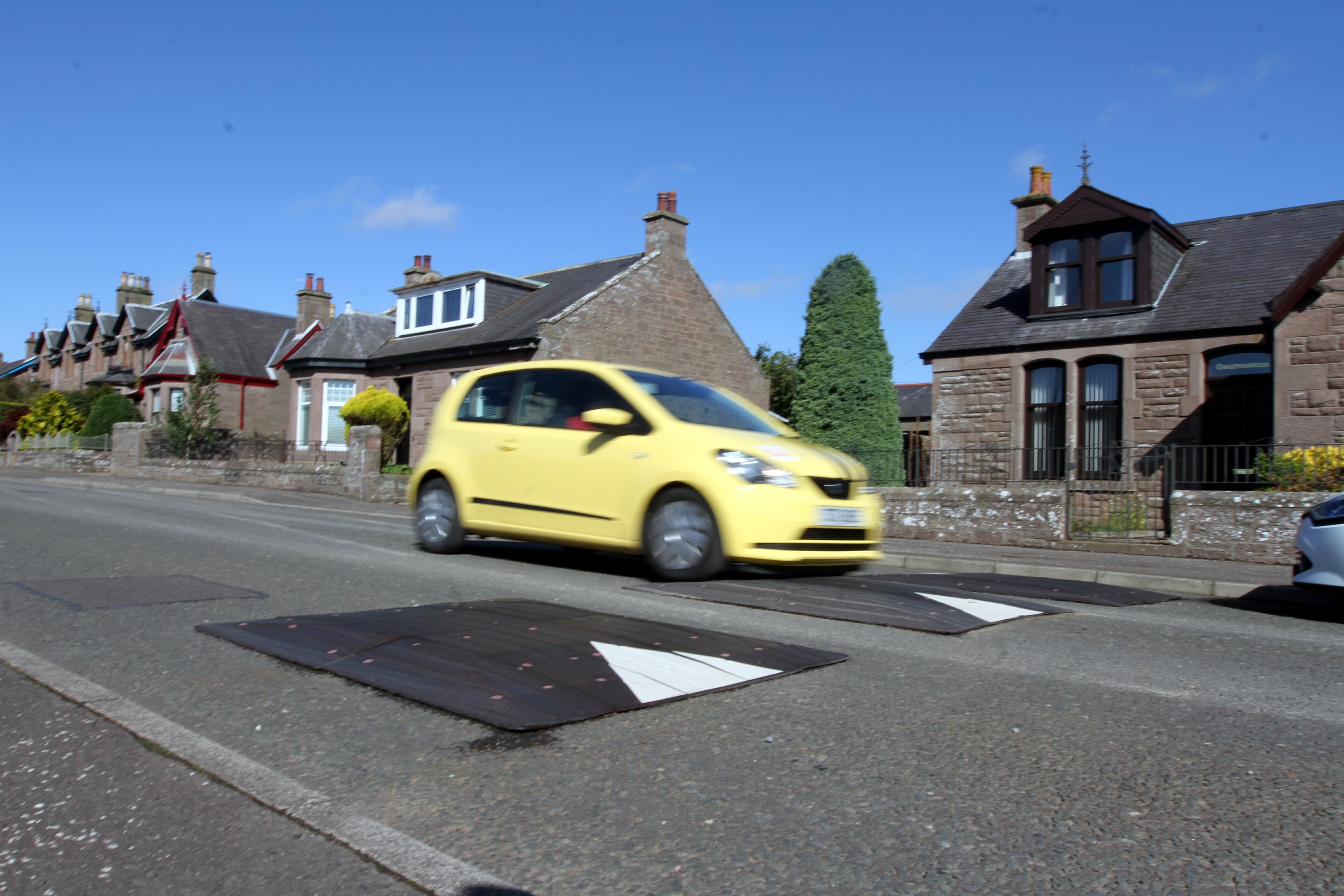 Speed humps will stay in Taylor Street