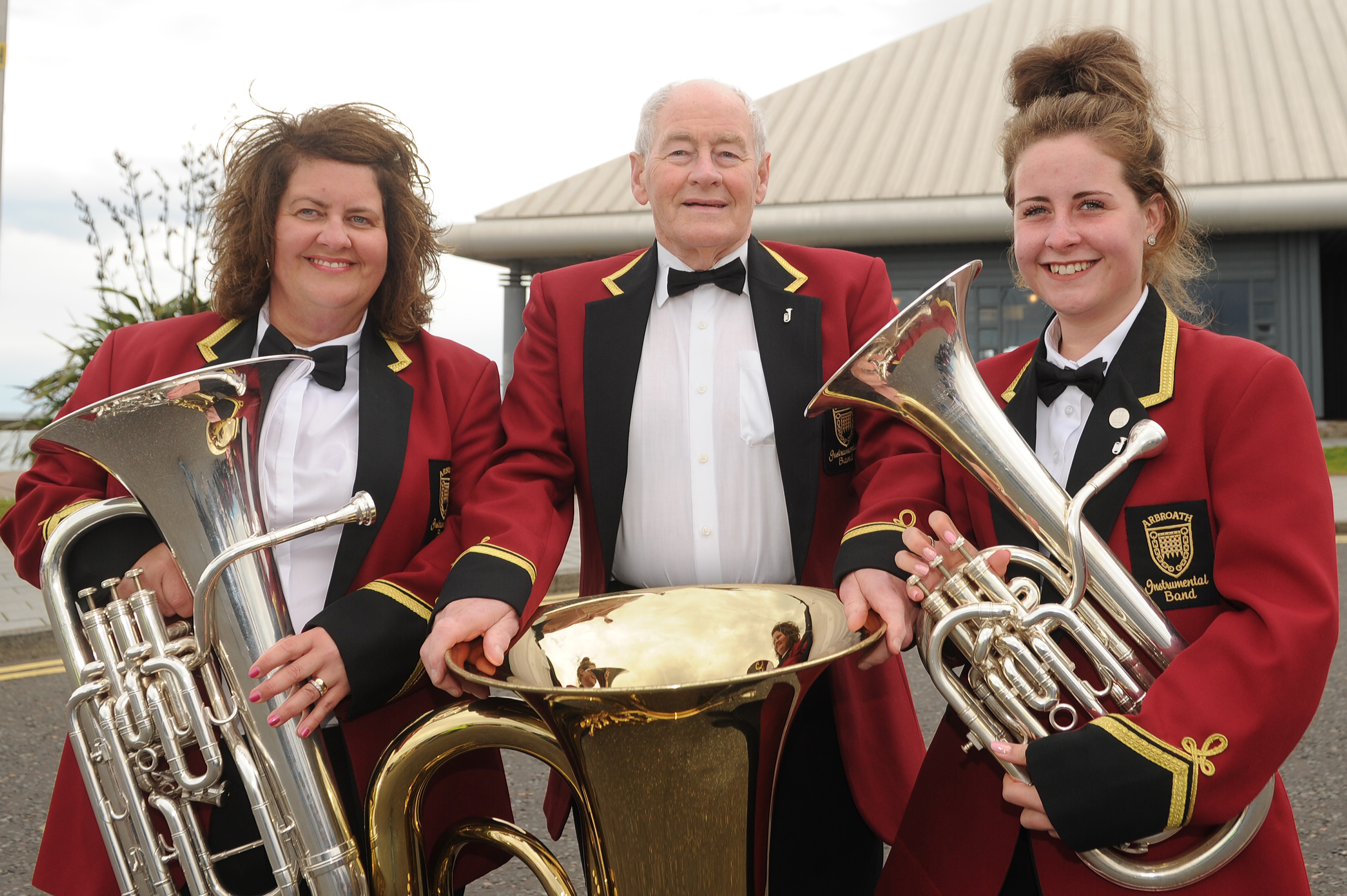 Shirley Bennett, Bob Johnston and Holly Bennett