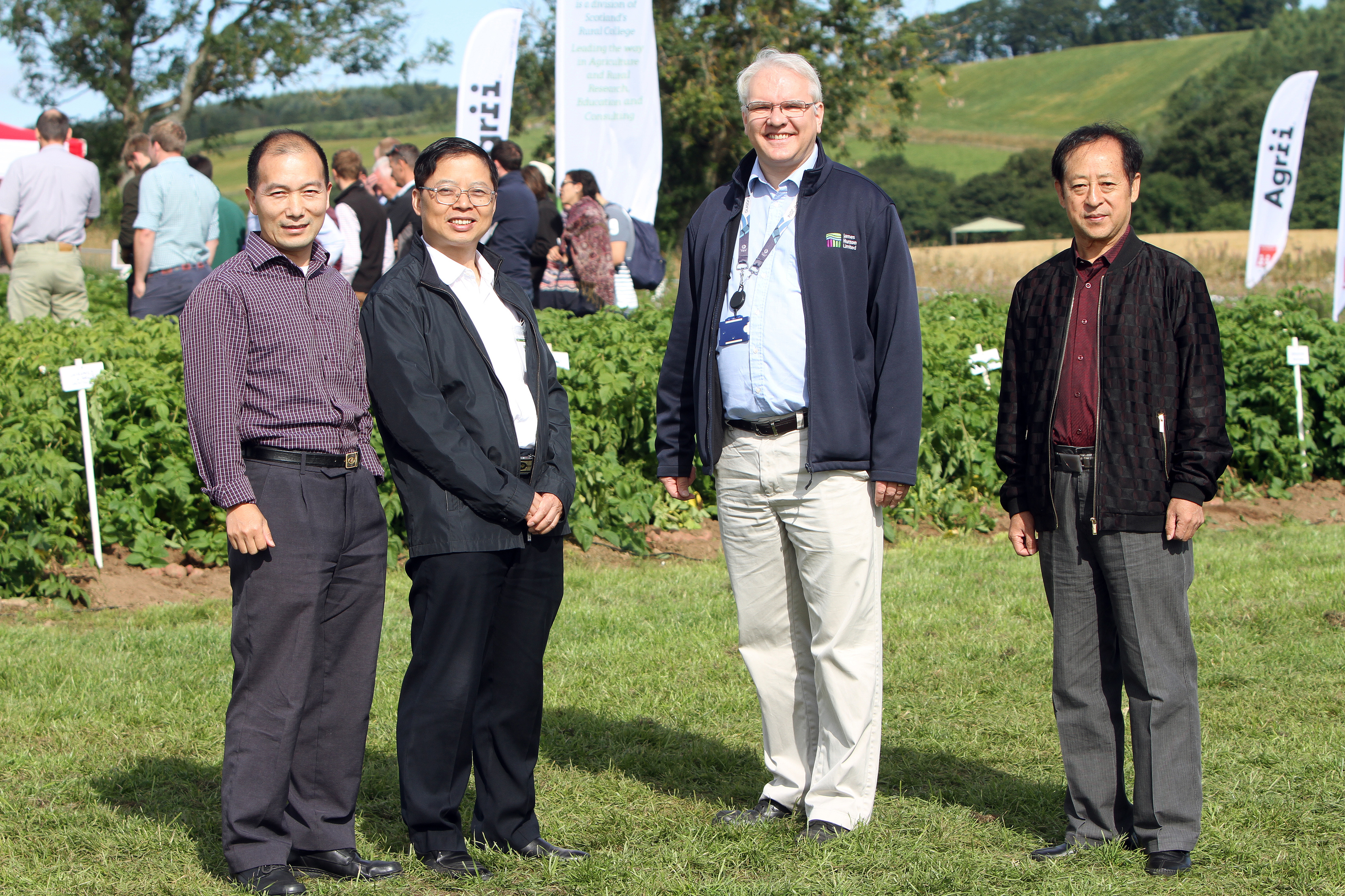 Scientists from Dundee will work alongside Chinese researchers to breed new varieties  and improve tuber storage and processing