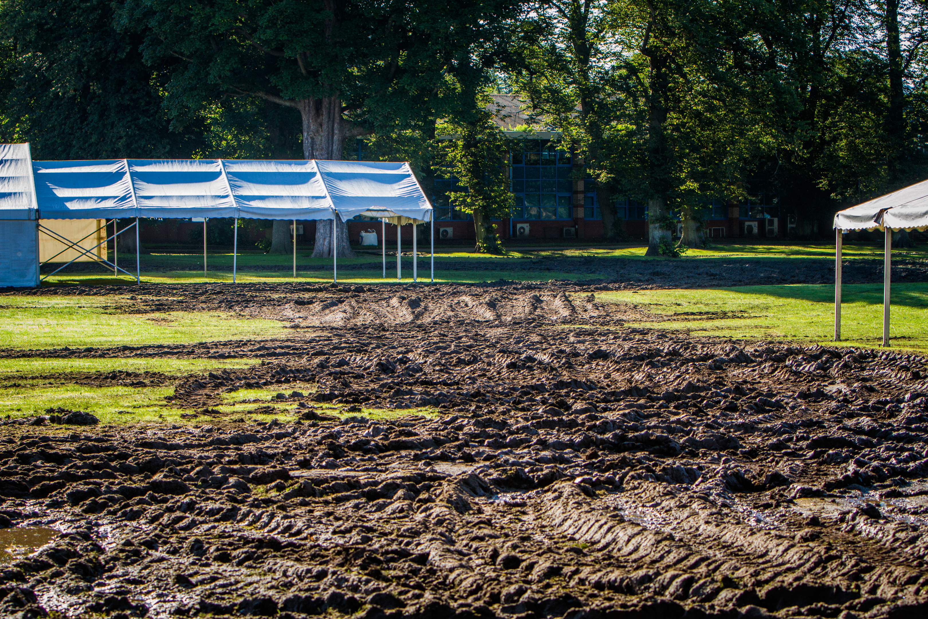 The damage to the Lesser South Inch.