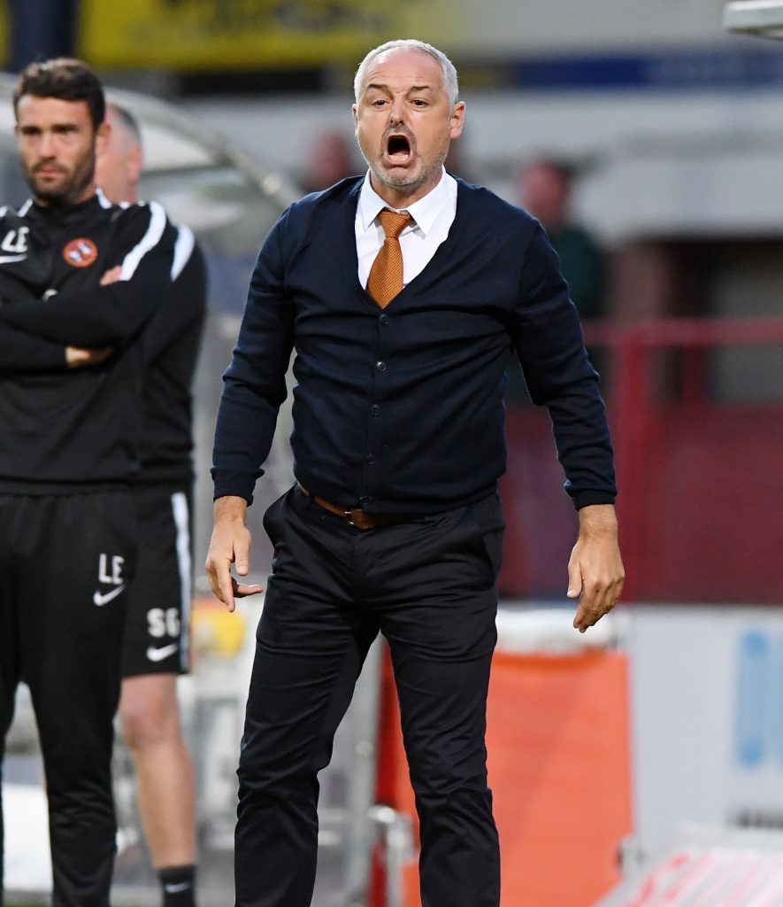 Dundee United manager Ray McKinnon