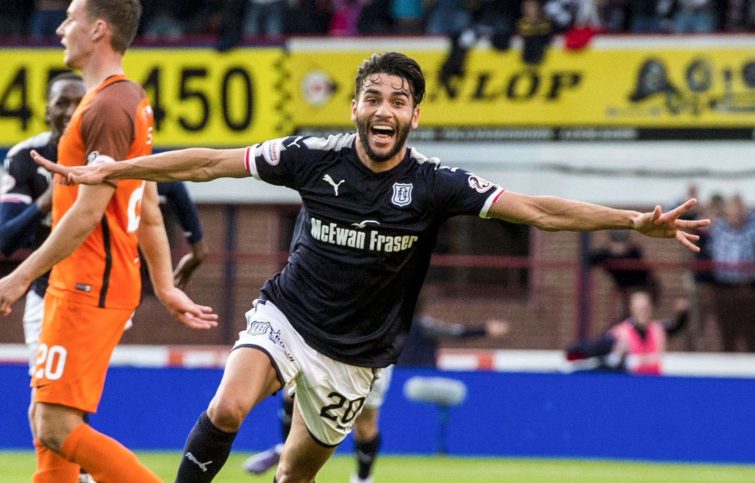 Dundee's Faissal El Bakhtaoui.