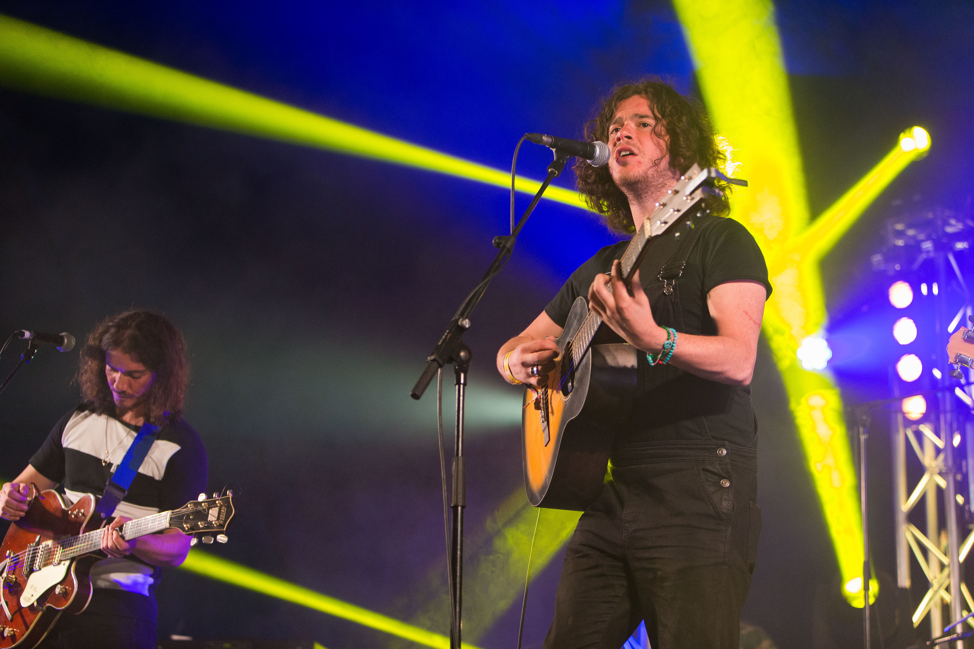 The Kyle Falconer band performing at last summer's Carnival 56 in Camperdown Park.