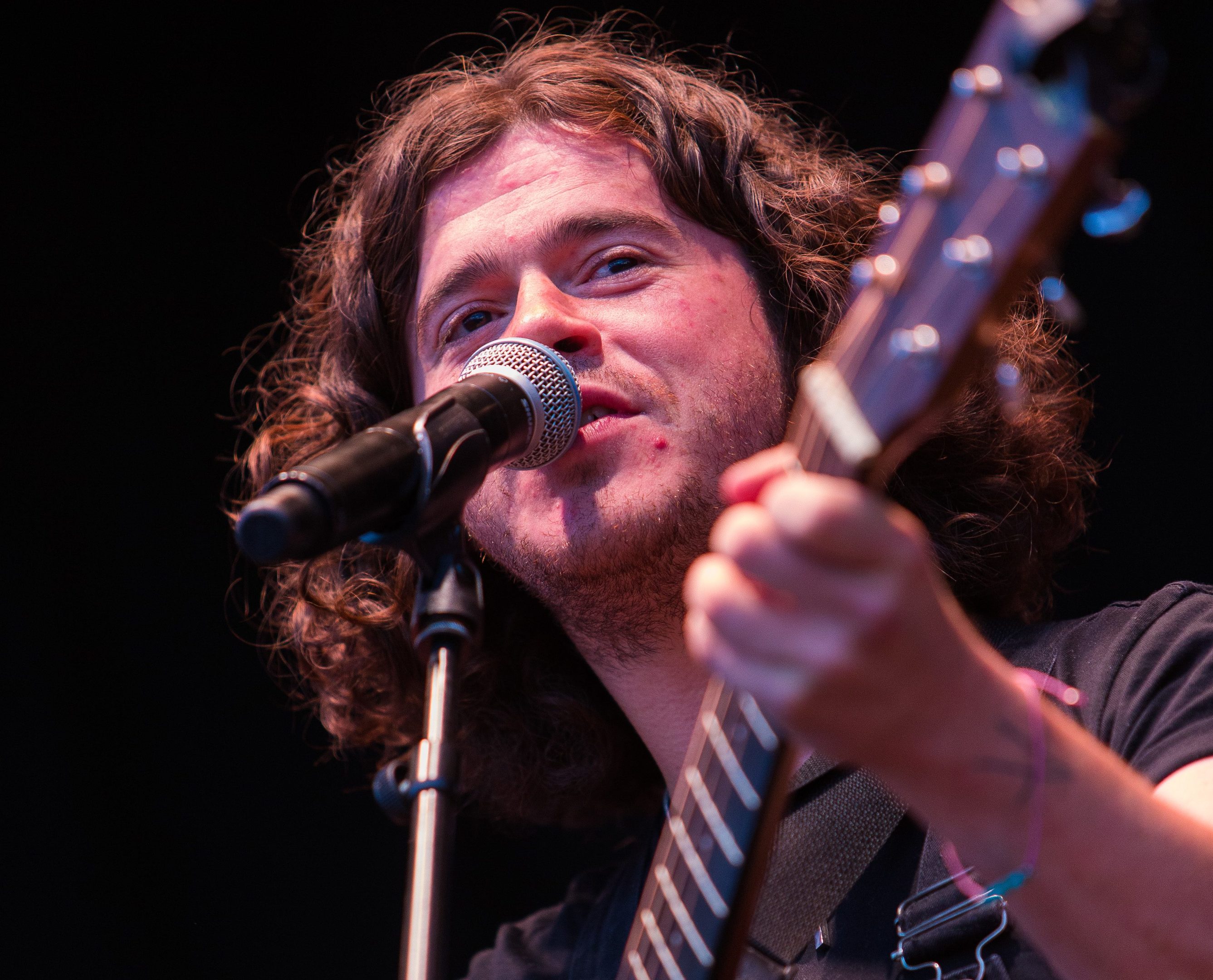 Dundee's Kyle Falconer (The View) takes to the stage for a surprise performance before Mark Ronson closes the evening off.