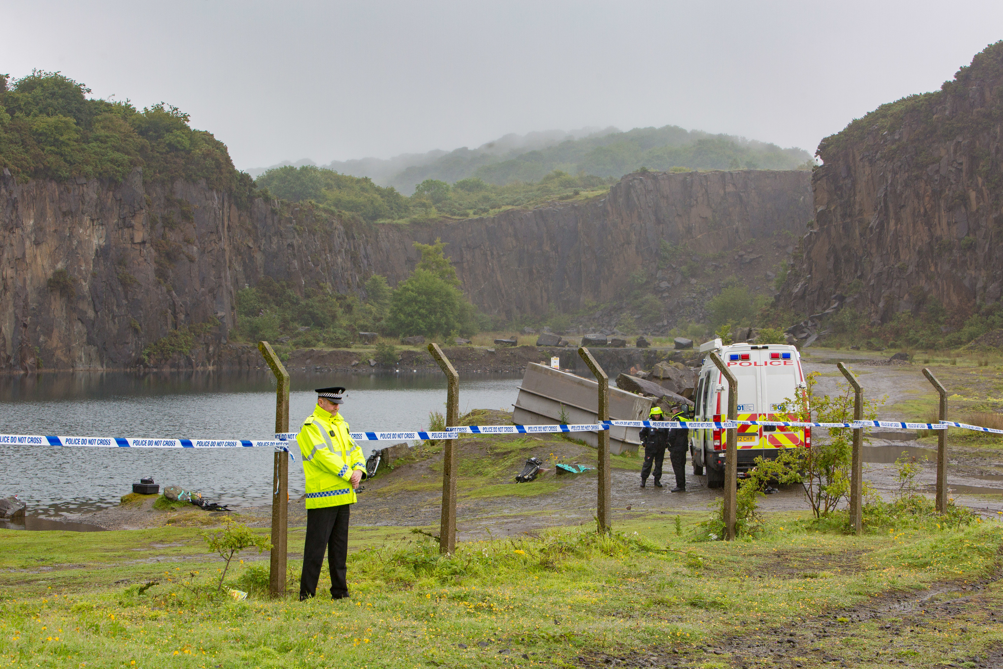 Prestonhill Quarry was the scene of another tragedy last month.