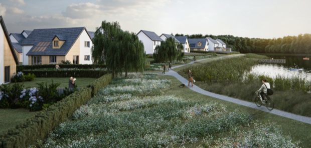 Proposed houses at Bertha Park, Perth.