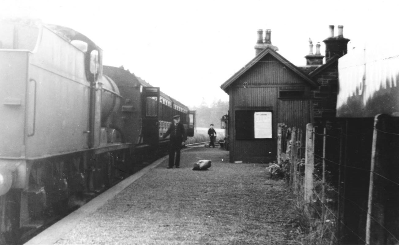 Tullibardine Station in the 1950s.