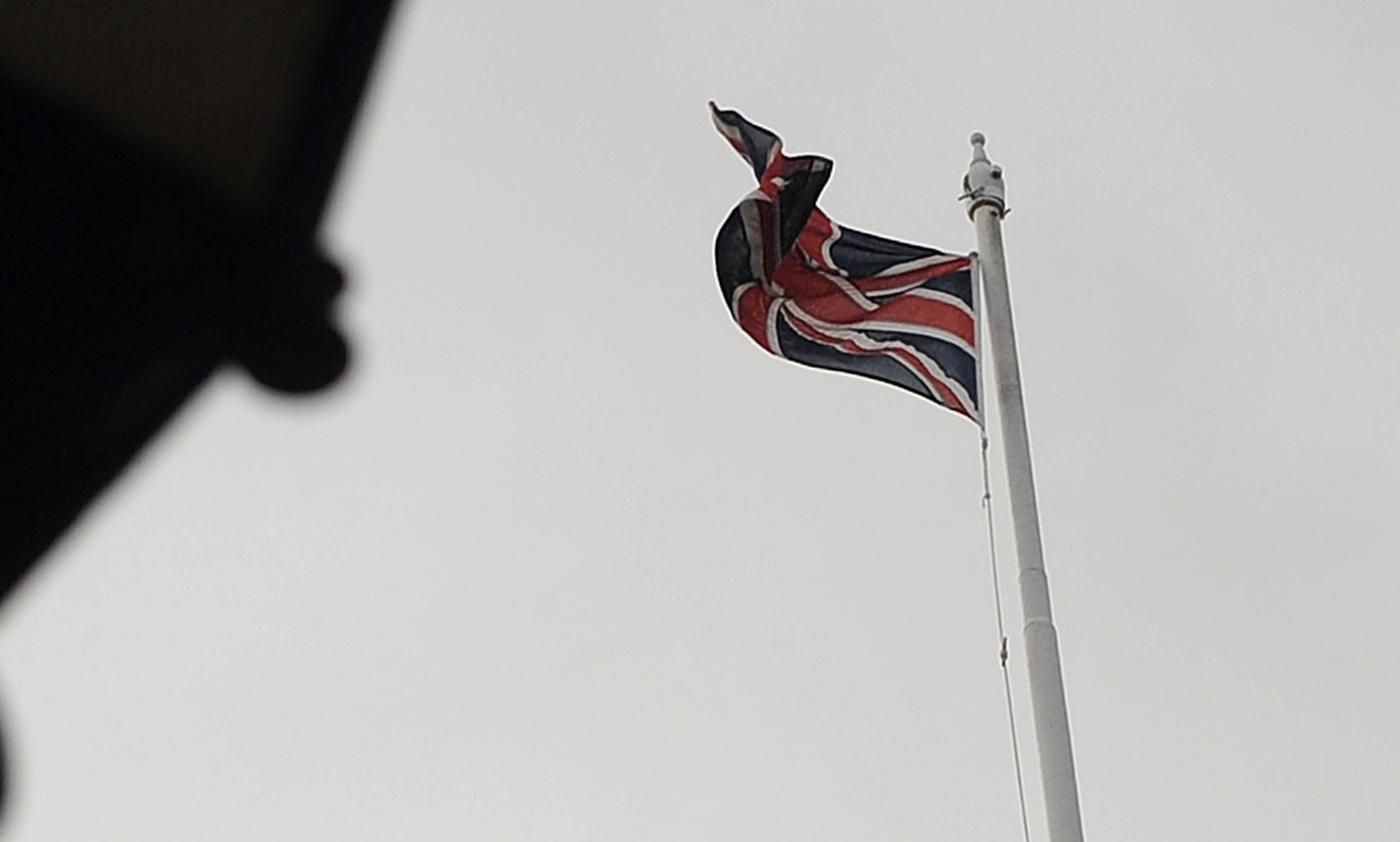 The Union flag at Perth and Kinross Council HQ.