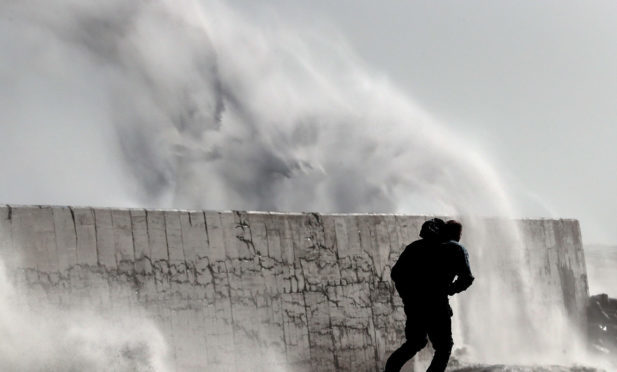 Stormy weather is predicted across Fife. Image: Supplied.