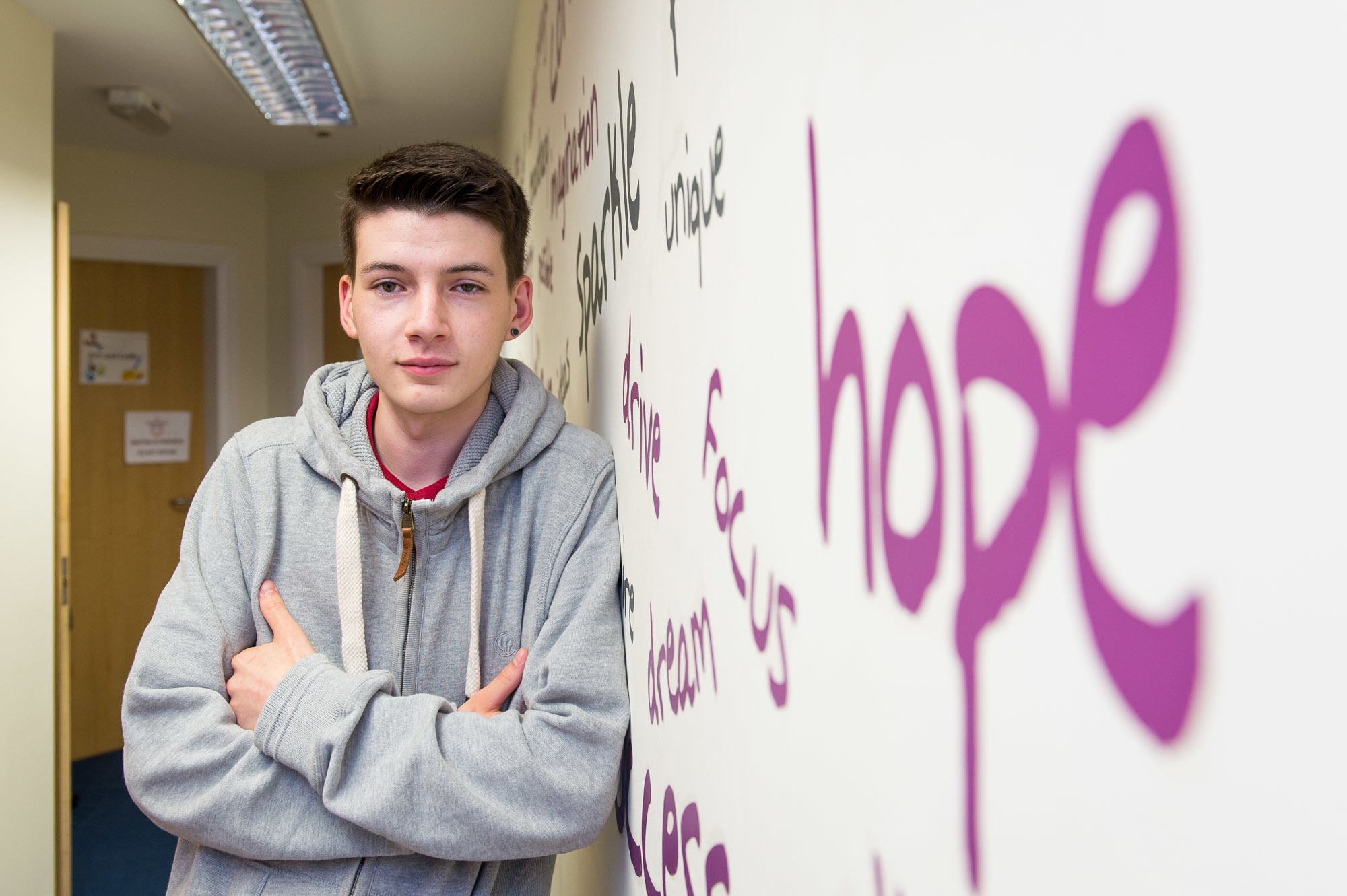 Brandon Hunter is among the young people hoping Perth Autism Support is not forced to close its doors.